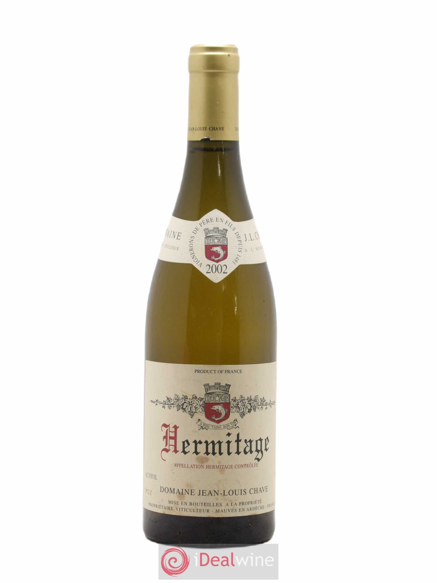 Hermitage Jean-Louis Chave 2002 - Lot de 1 bouteille - 0