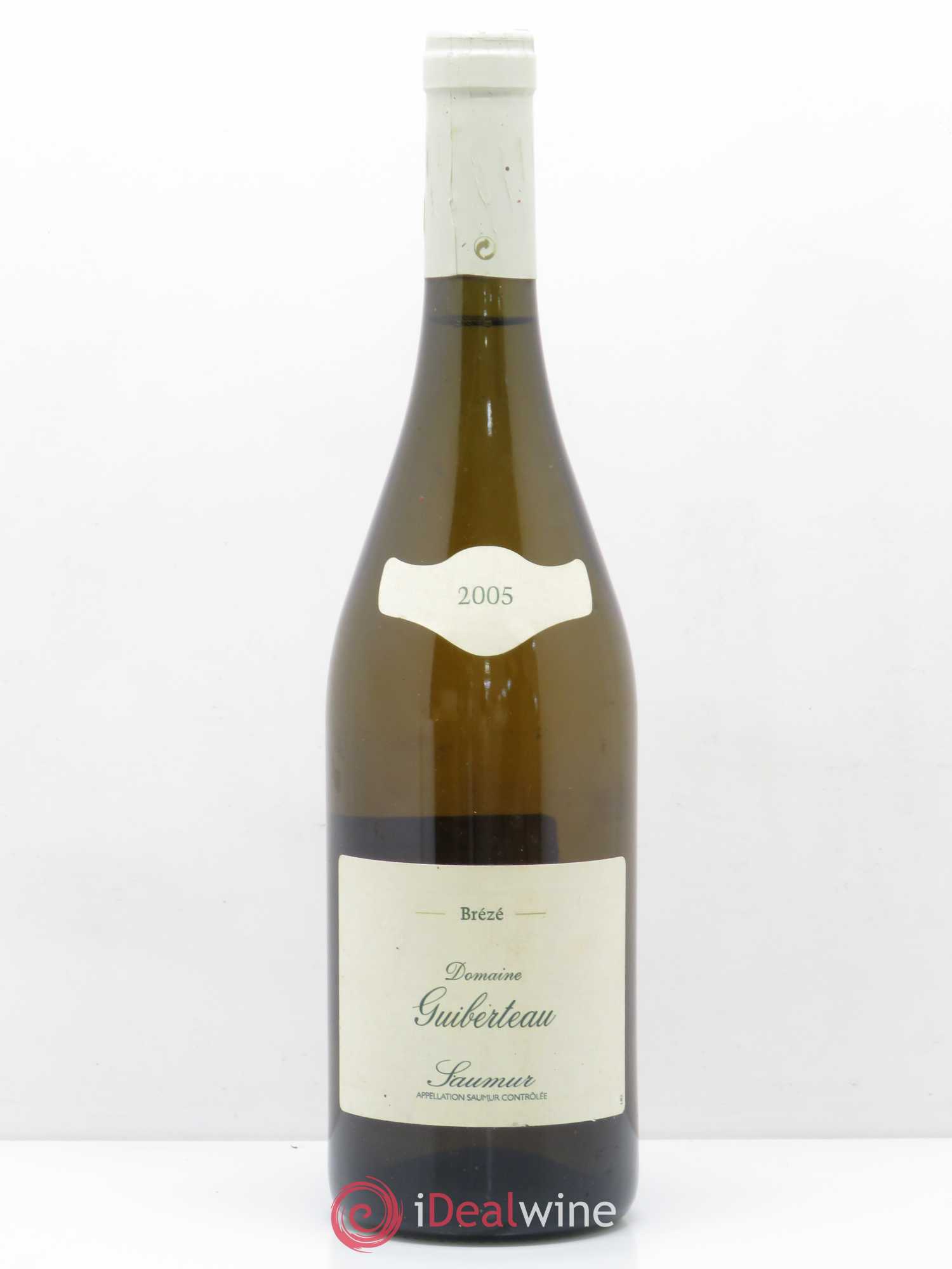 Saumur Brézé Domaine Guiberteau 2005 - Lot de 1 bouteille - 0