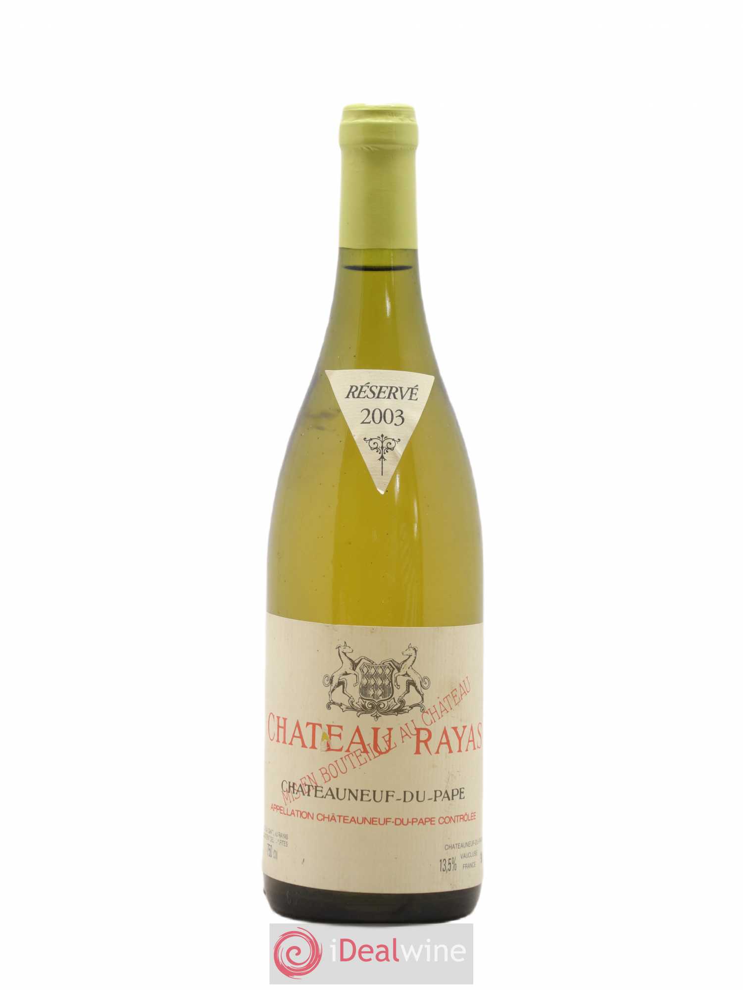 Châteauneuf-du-Pape Château Rayas Emmanuel Reynaud 2003 - Lot de 1 bouteille - 0