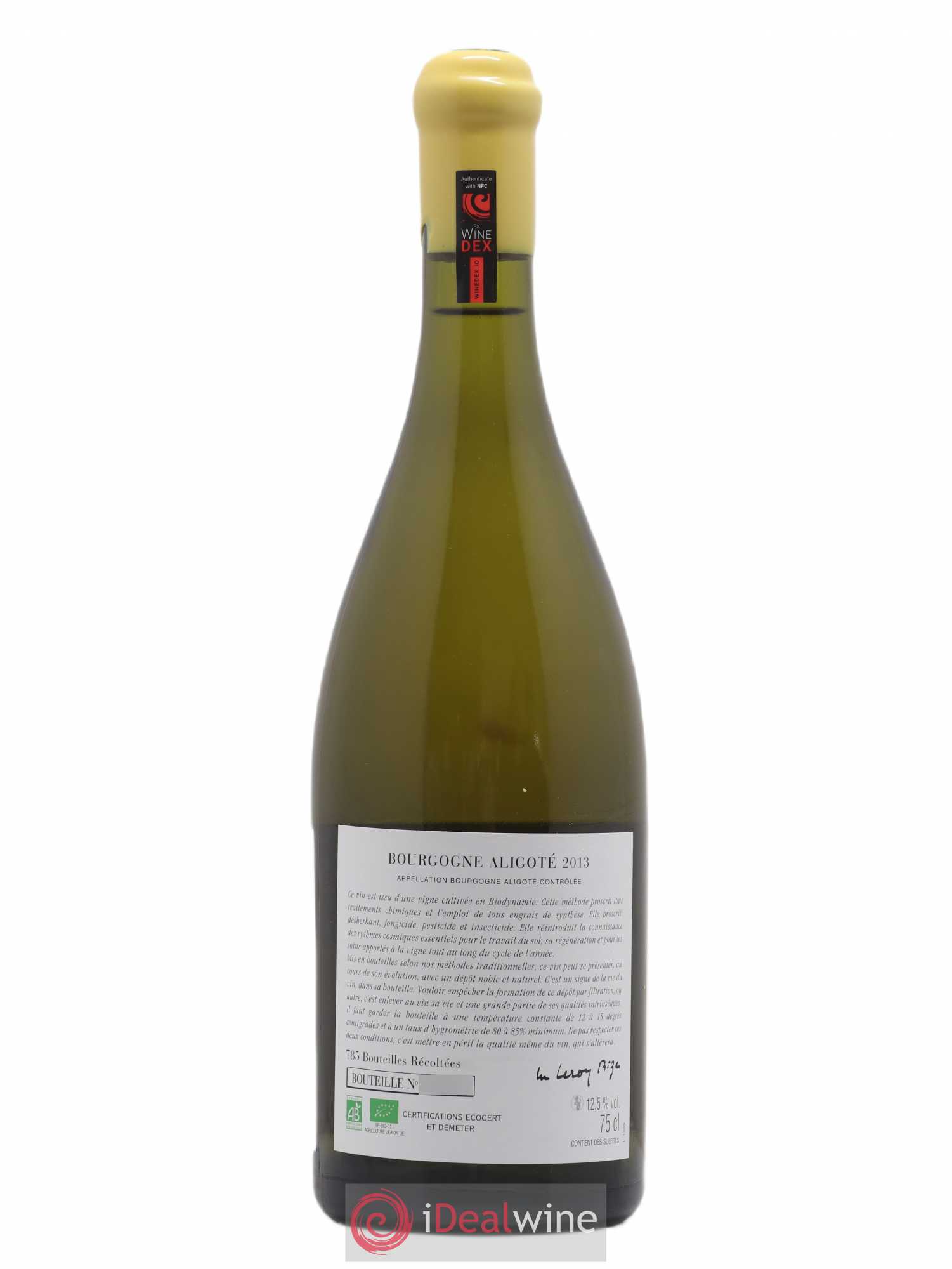 Bourgogne Aligoté Sous Chatelet d'Auvenay (Domaine) 2013 - Lot de 1 bouteille - 1