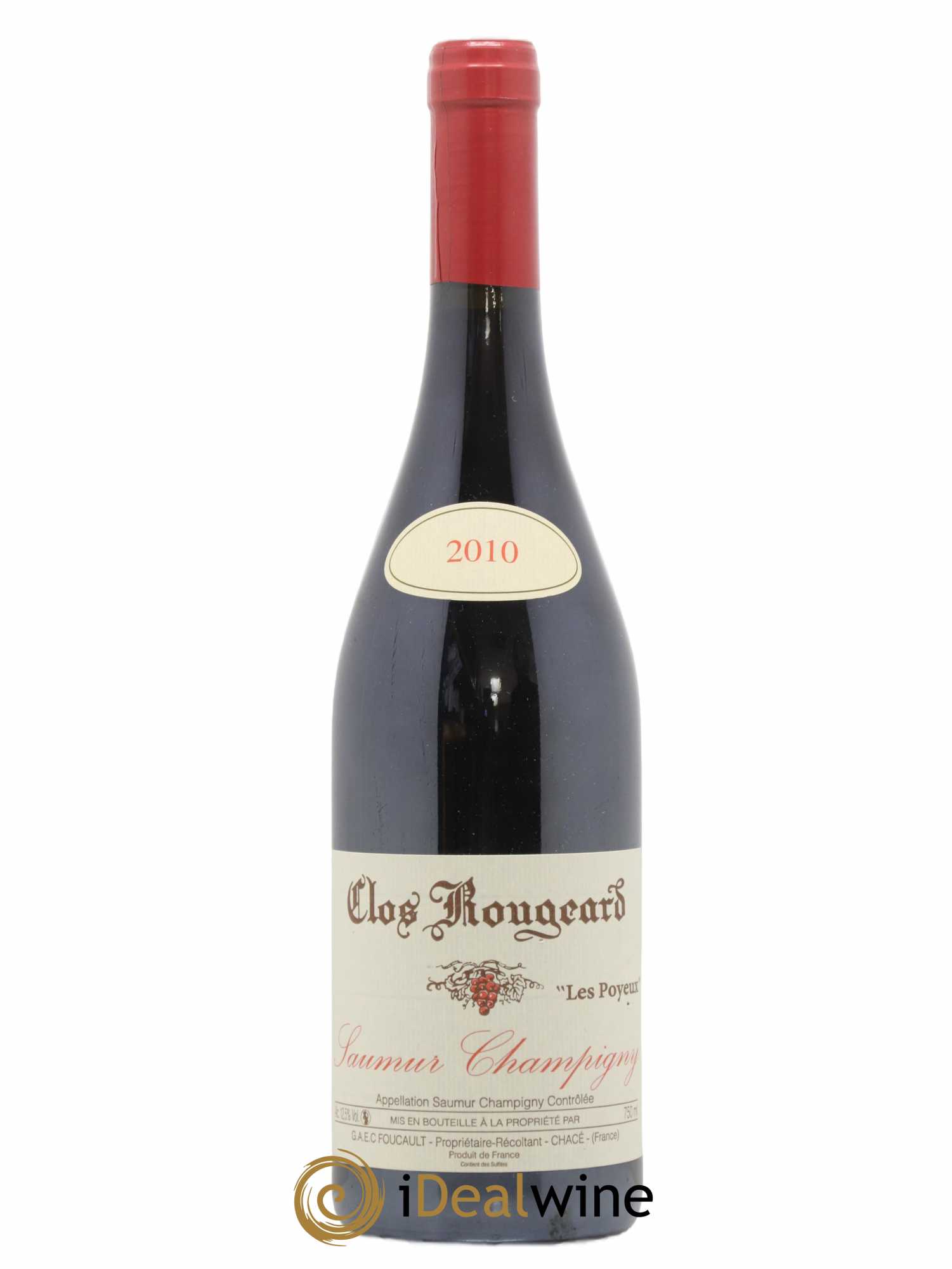 Saumur-Champigny Les Poyeux Clos Rougeard 2010 - Lot de 1 bouteille - 0