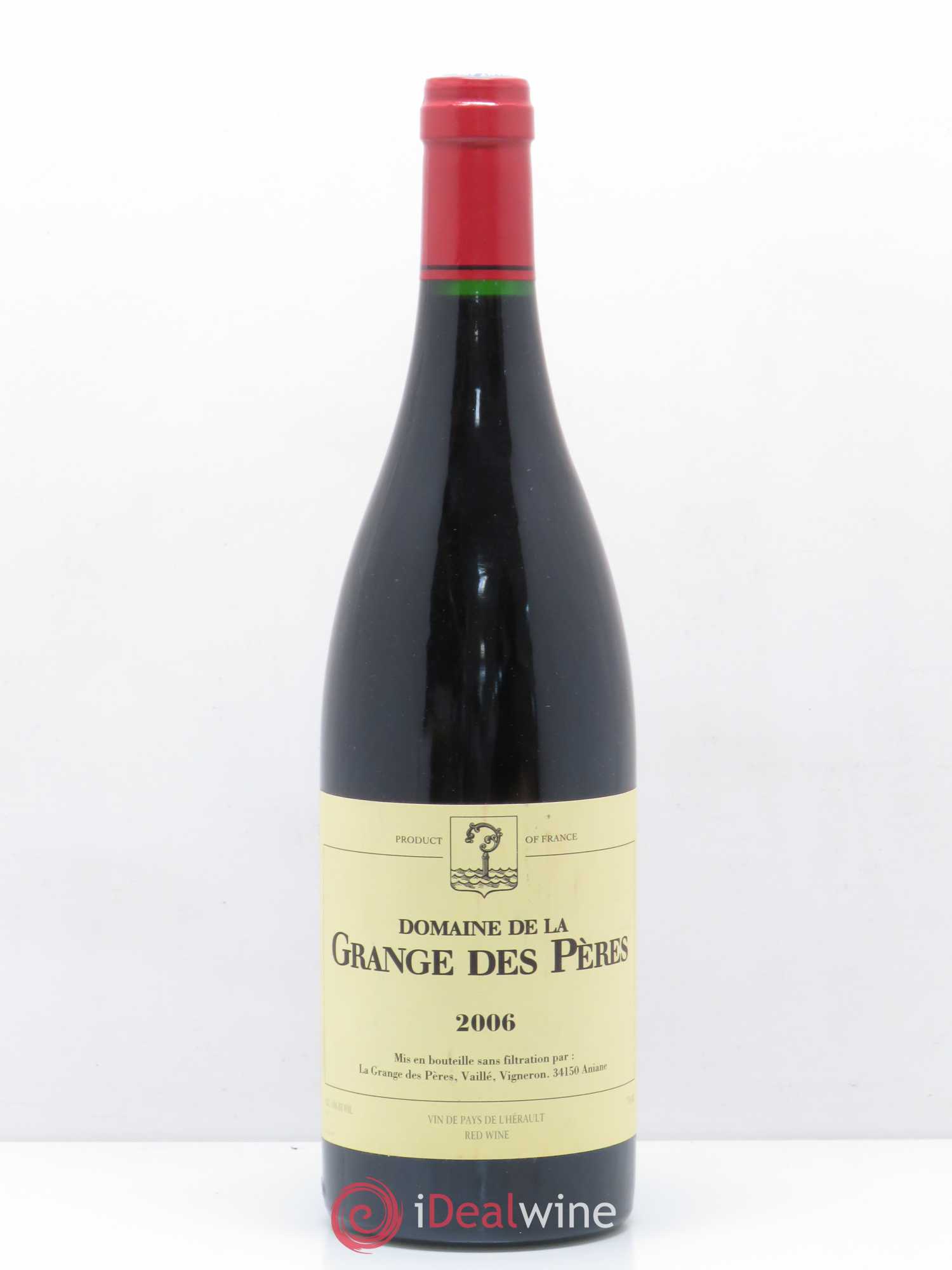 Pays d'Hérault Grange des Pères Laurent Vaillé 2006 - Lot de 1 bouteille - 0