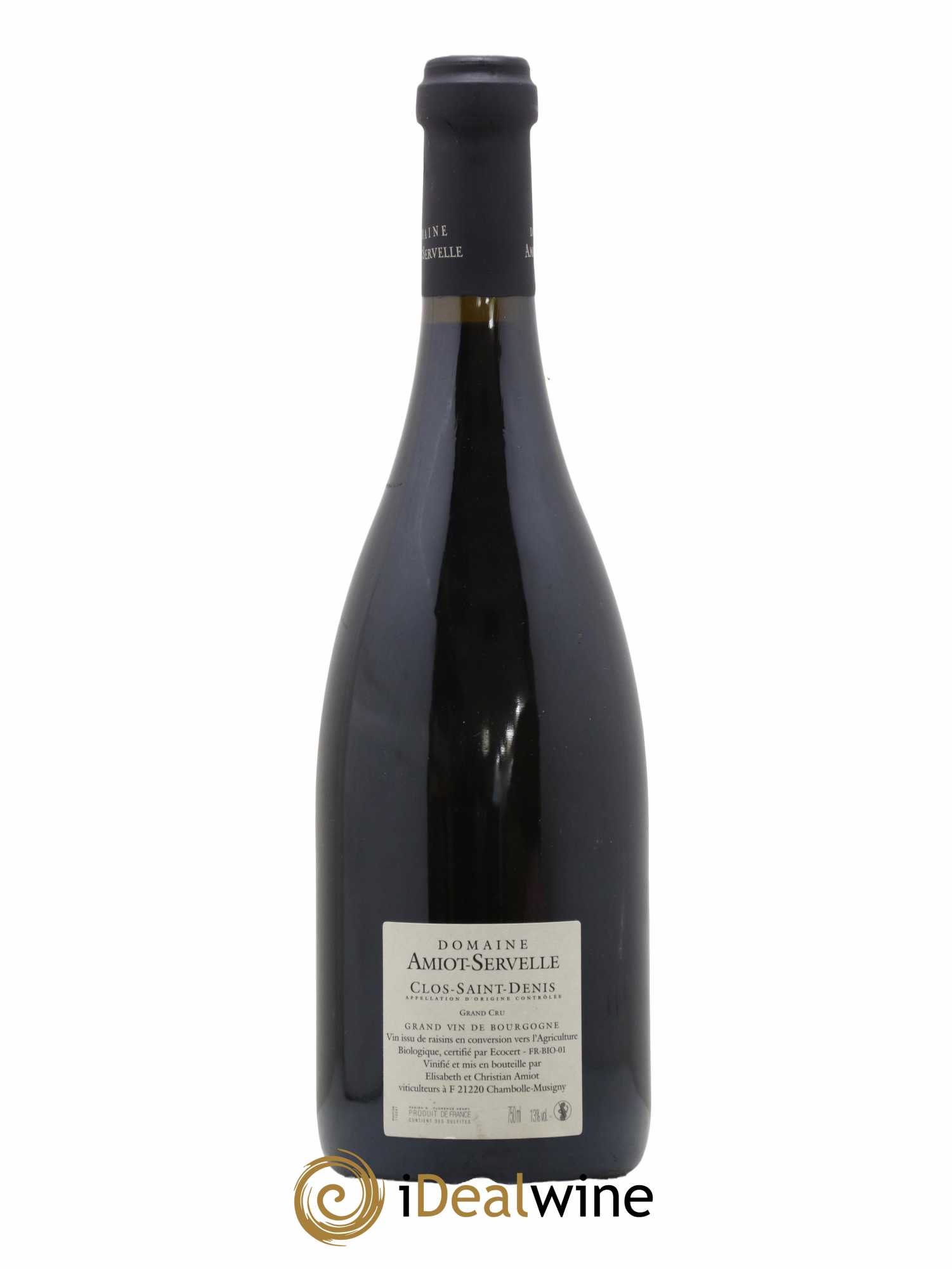 Clos Saint-Denis Grand Cru Amiot-Servelle 2011 - Lot de 1 bouteille - 1