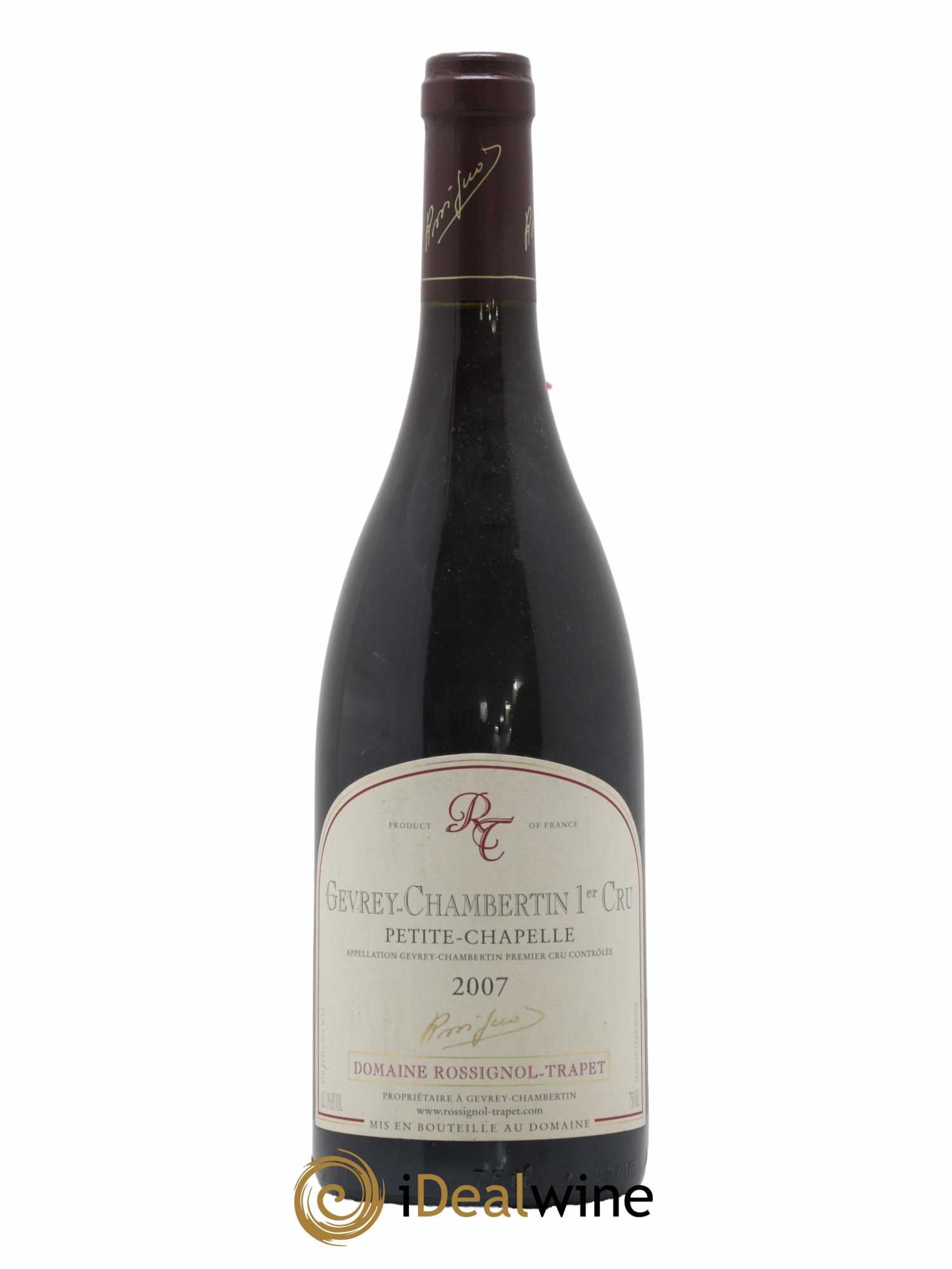 Gevrey-Chambertin 1er Cru Petite Chapelle Rossignol-Trapet (Domaine) 2007 - Lot de 1 bouteille - 0