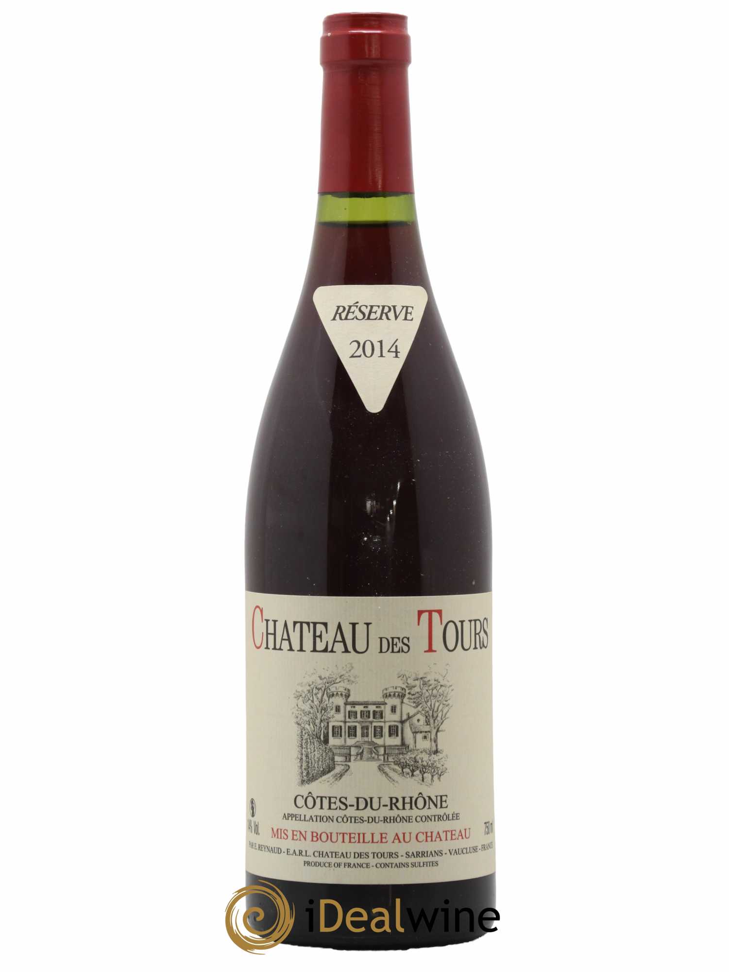 Côtes-du-Rhône Château des Tours Emmanuel Reynaud 2014 - Lot de 1 bouteille - 0