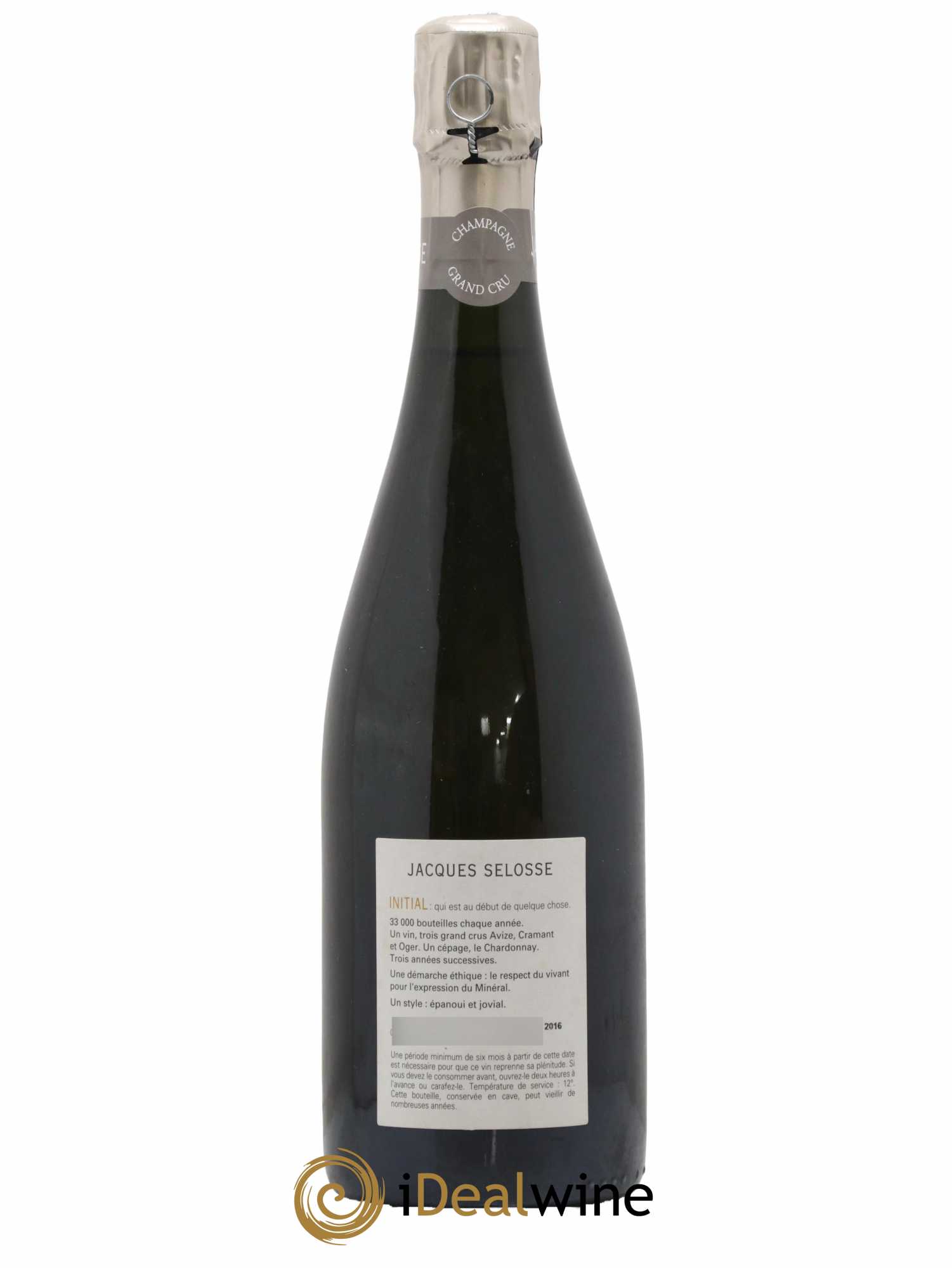 Initial Brut Jacques Selosse - Lot de 1 bouteille - 1