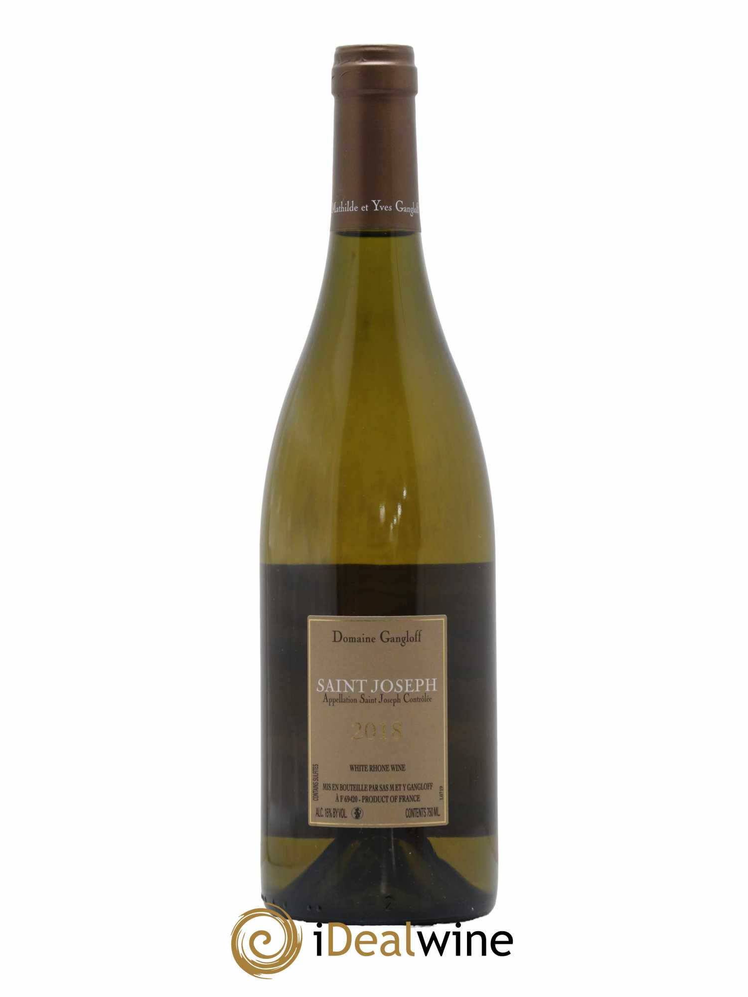Saint-Joseph Gangloff (Domaine) 2018 - Lot de 1 bouteille - 1