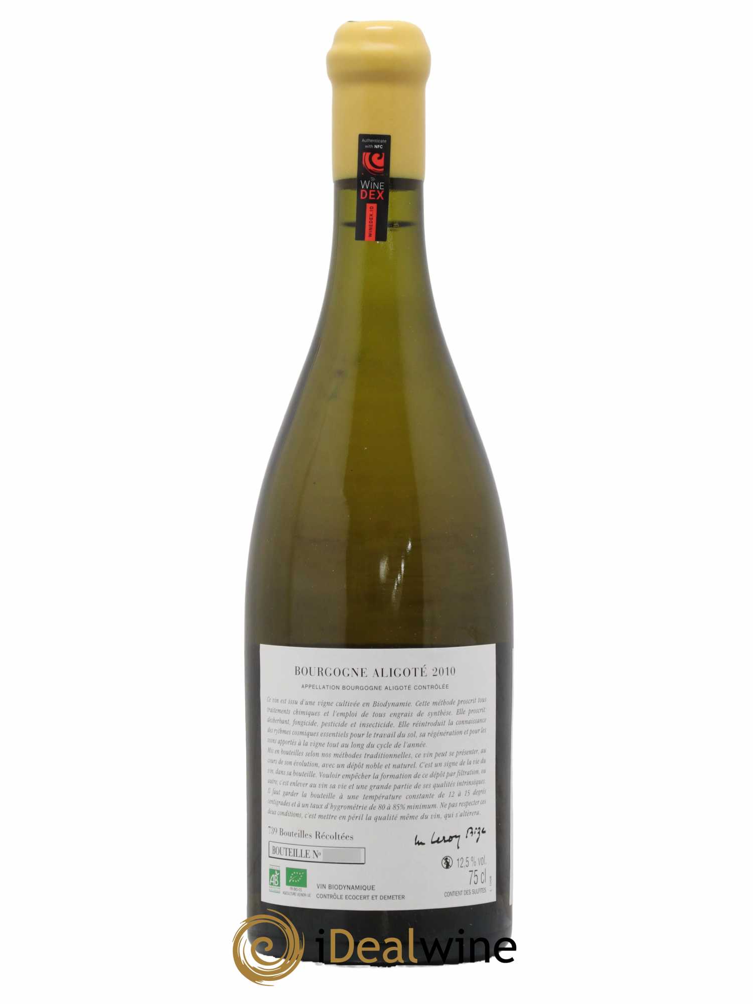 Bourgogne Aligoté Sous Chatelet d'Auvenay (Domaine) 2010 - Lot de 1 bouteille - 1