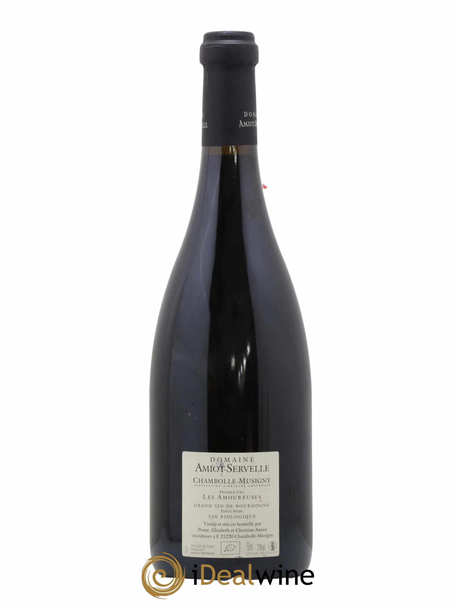 Chambolle-Musigny 1er Cru Les Amoureuses Amiot-Servelle 2012 - Lot de 1 bouteille - 1