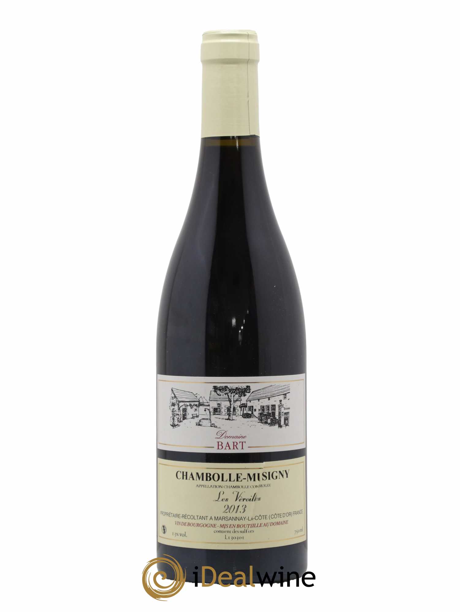 Chambolle-Musigny Les Véroilles Bart (Domaine) 2013 - Lot de 1 bouteille - 0