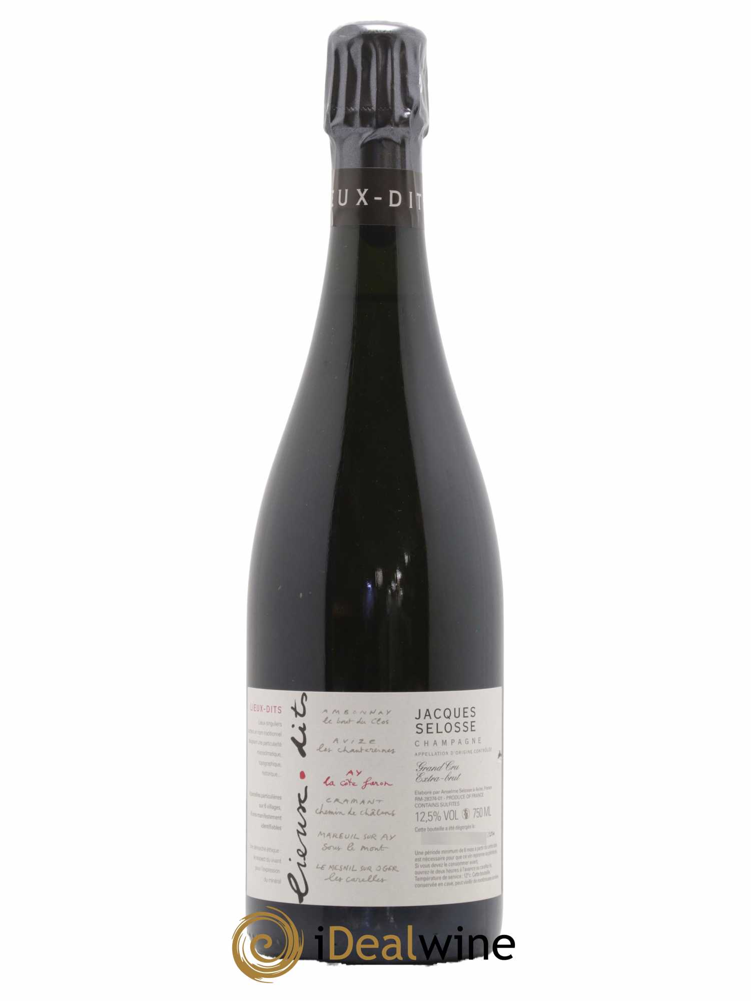 La Côte Faron Blanc de Noirs Grand Cru Extra-Brut Jacques Selosse - Lot de 1 bouteille - 0