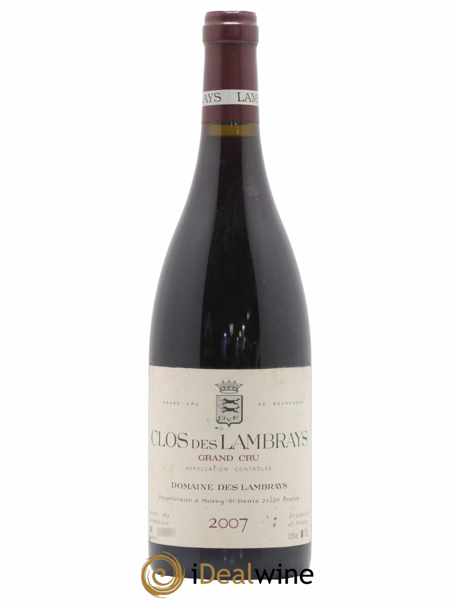Clos des Lambrays Grand Cru Domaine des Lambrays 2007 - Lot de 1 bouteille - 0