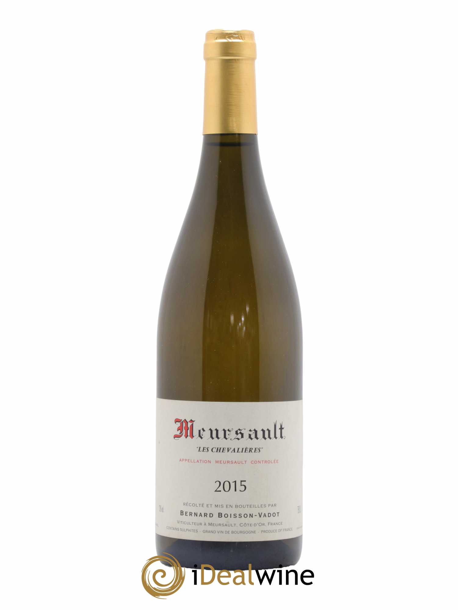 Meursault Les Chevalières Boisson-Vadot (Domaine) 2015 - Lot de 1 bouteille - 0