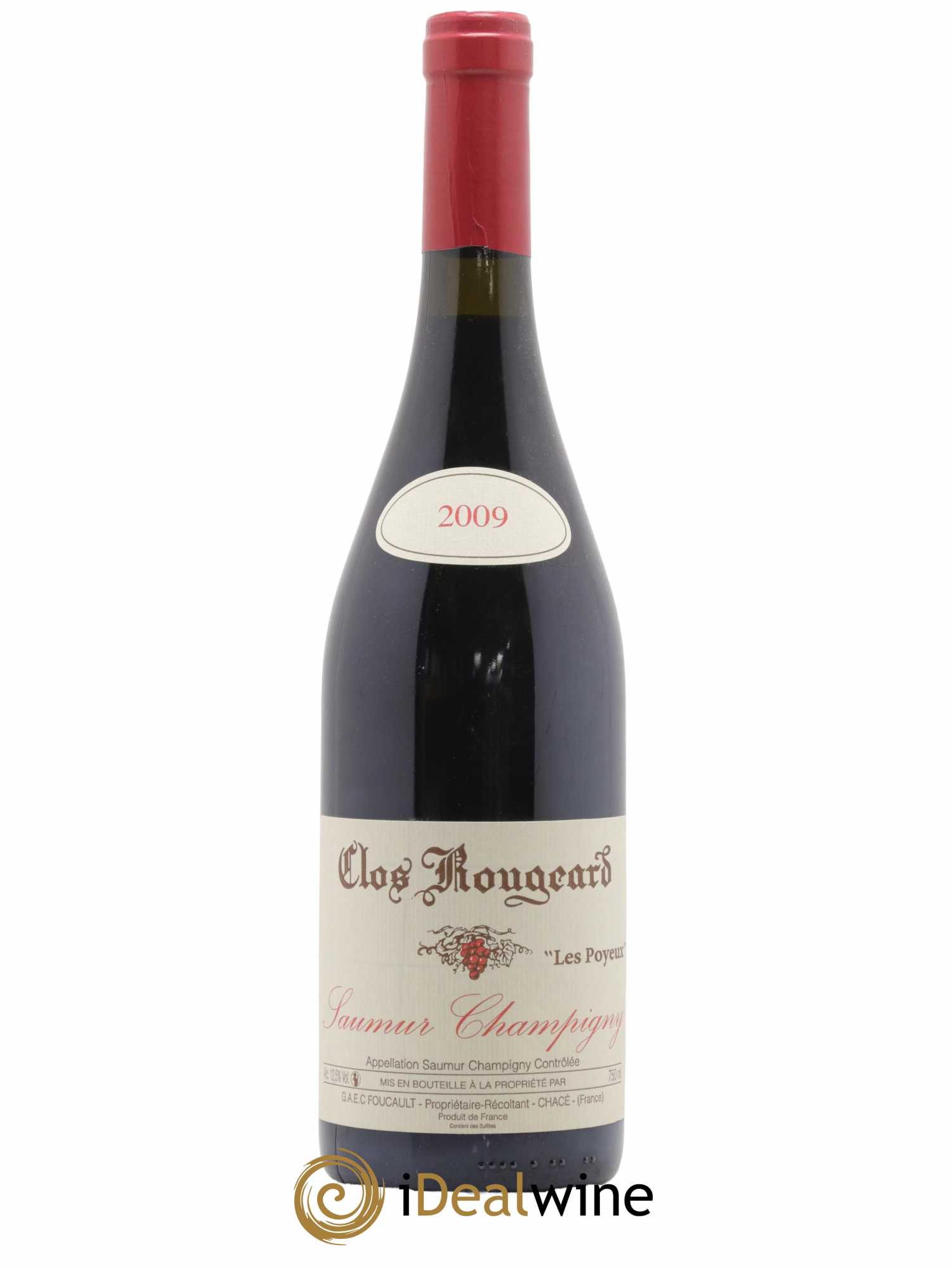 Saumur-Champigny Les Poyeux Clos Rougeard 2009 - Lot de 1 bouteille - 0