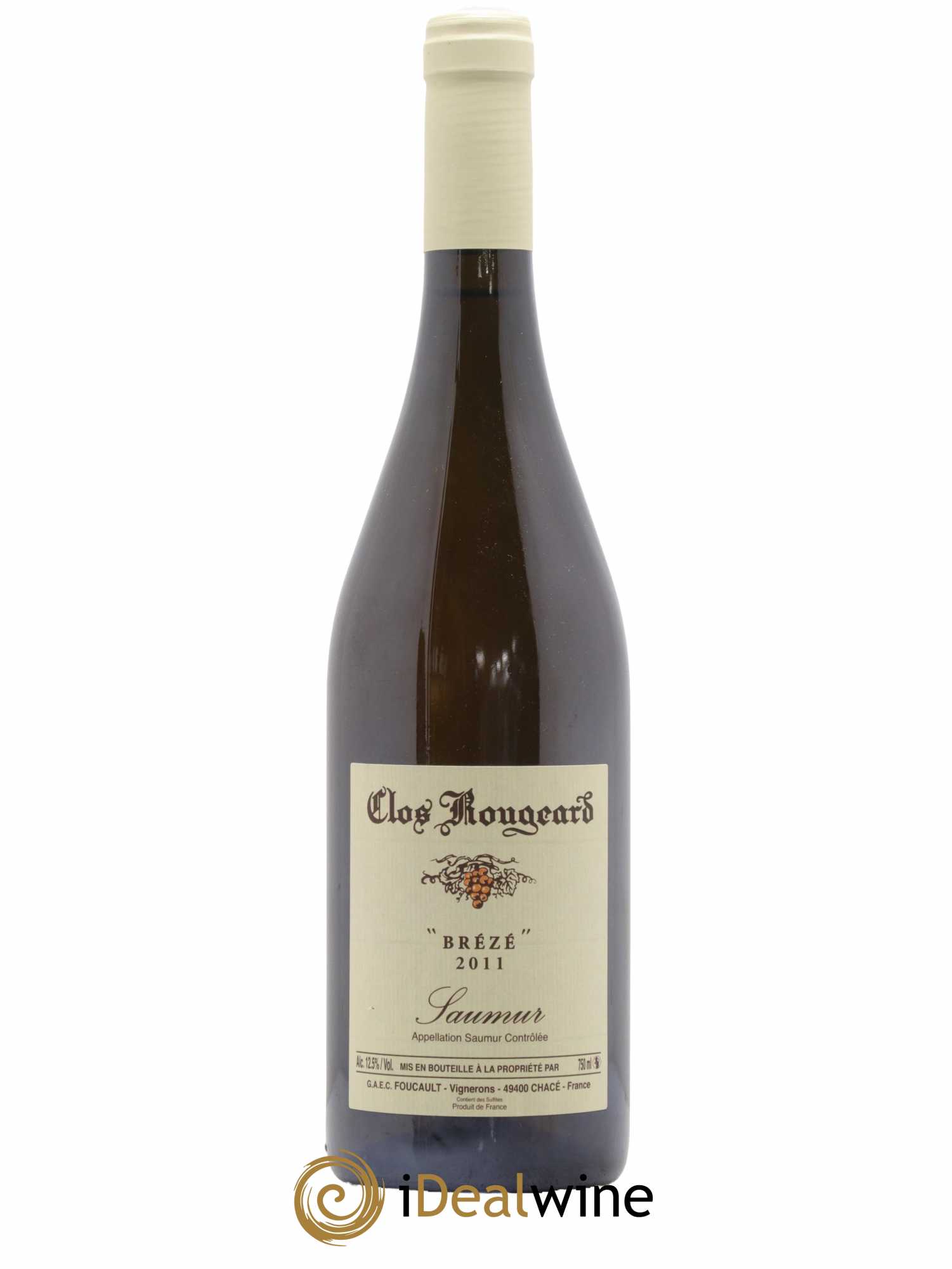 Saumur Brézé Clos Rougeard 2011 - Lot de 1 bouteille - 0