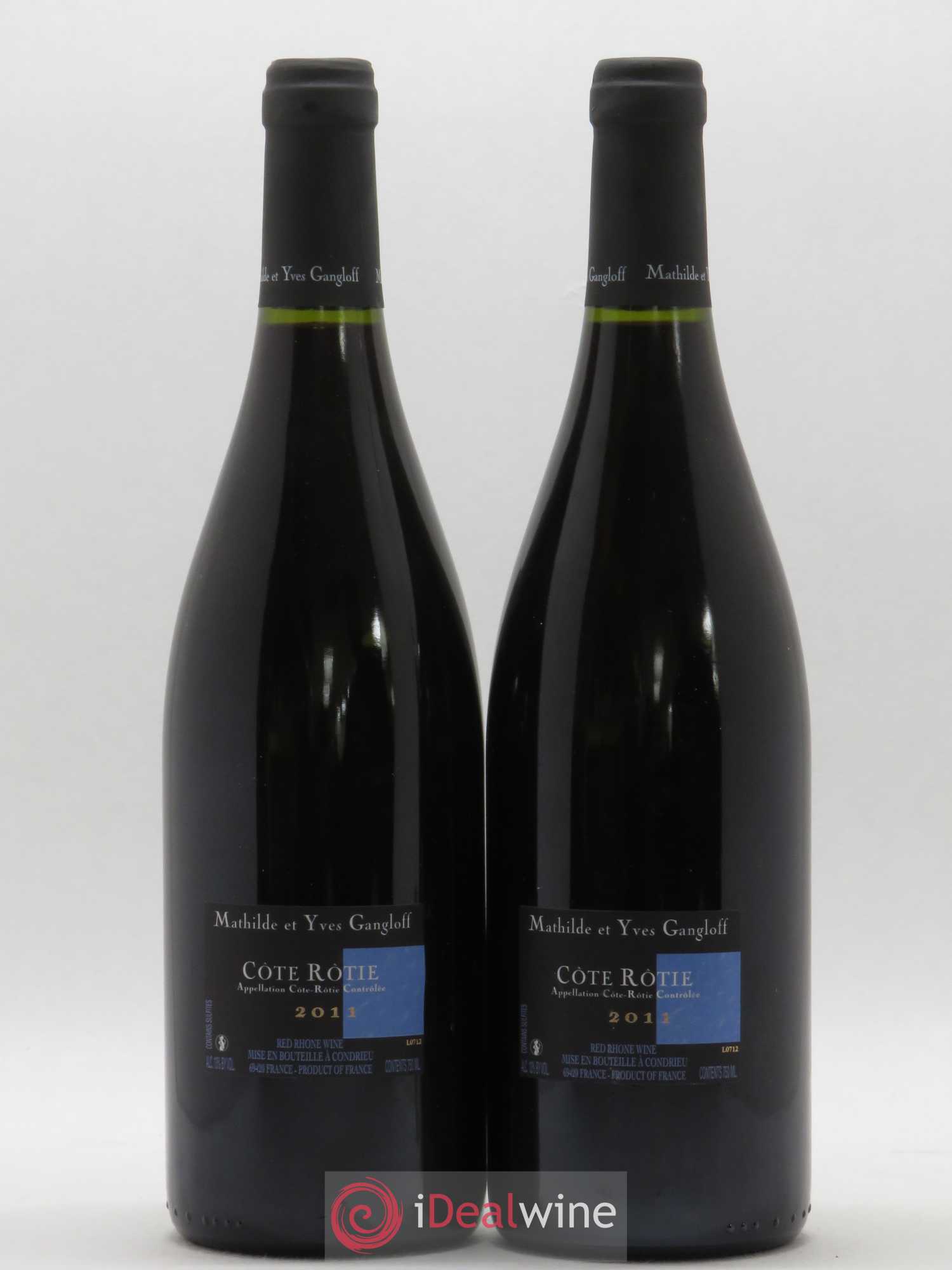 Côte-Rôtie La Barbarine Gangloff (Domaine) 2011 - Lot de 2 bouteilles - 1