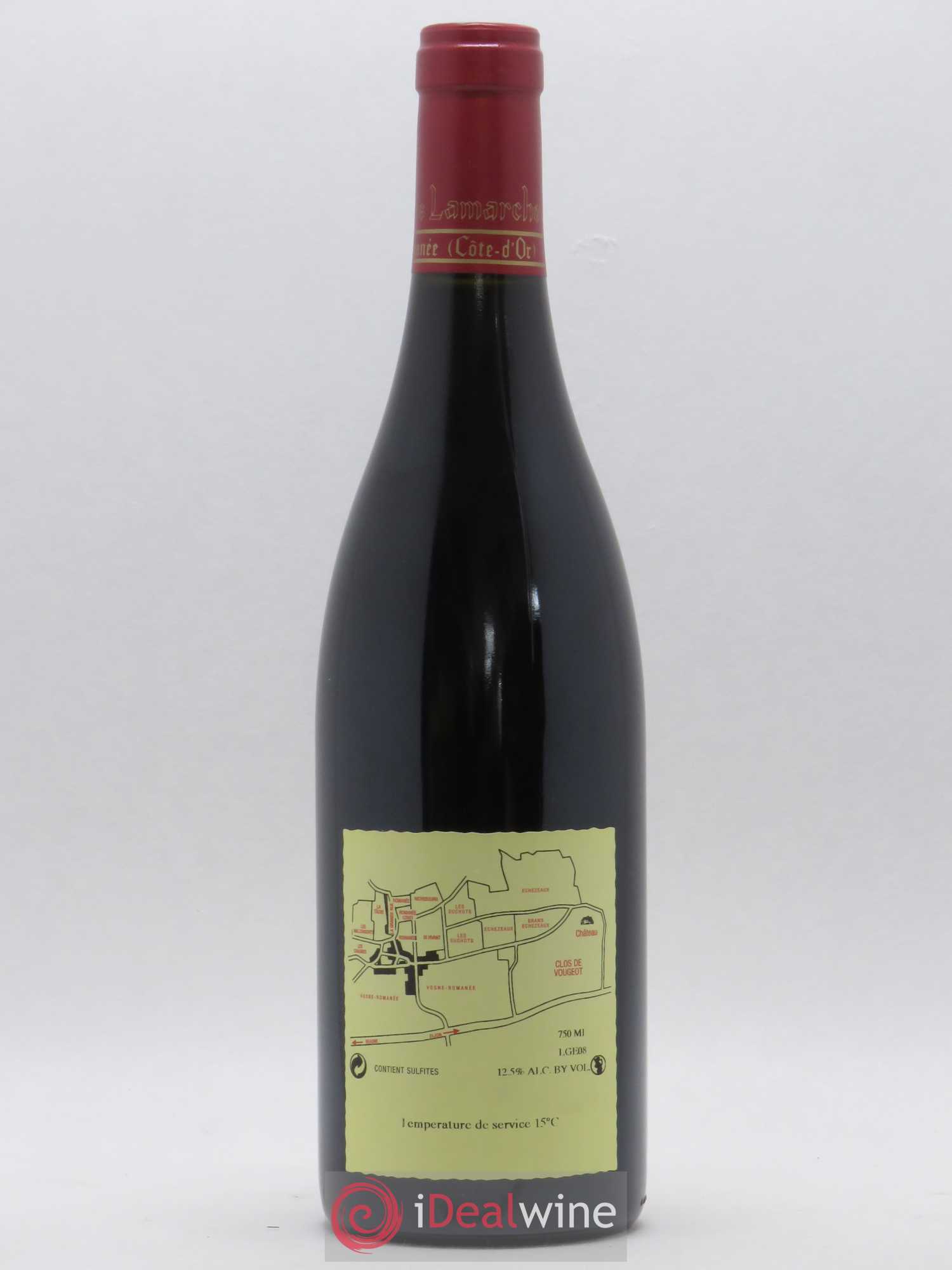 Grands-Echezeaux Grand Cru Lamarche (Domaine) 2008 - Lot de 1 bouteille - 1