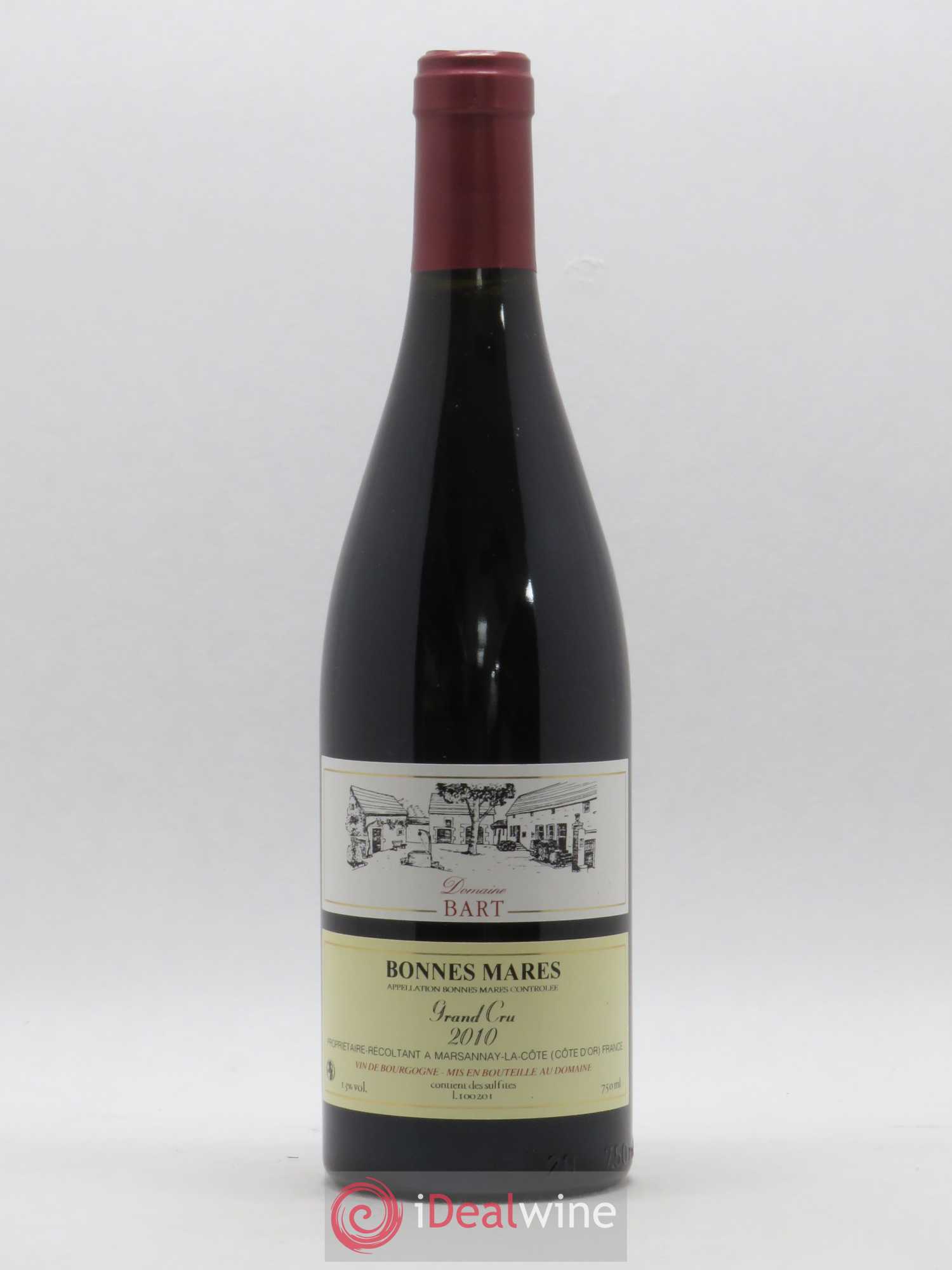 Bonnes-Mares Grand Cru Bart (Domaine) 2010 - Lot de 1 bouteille - 0