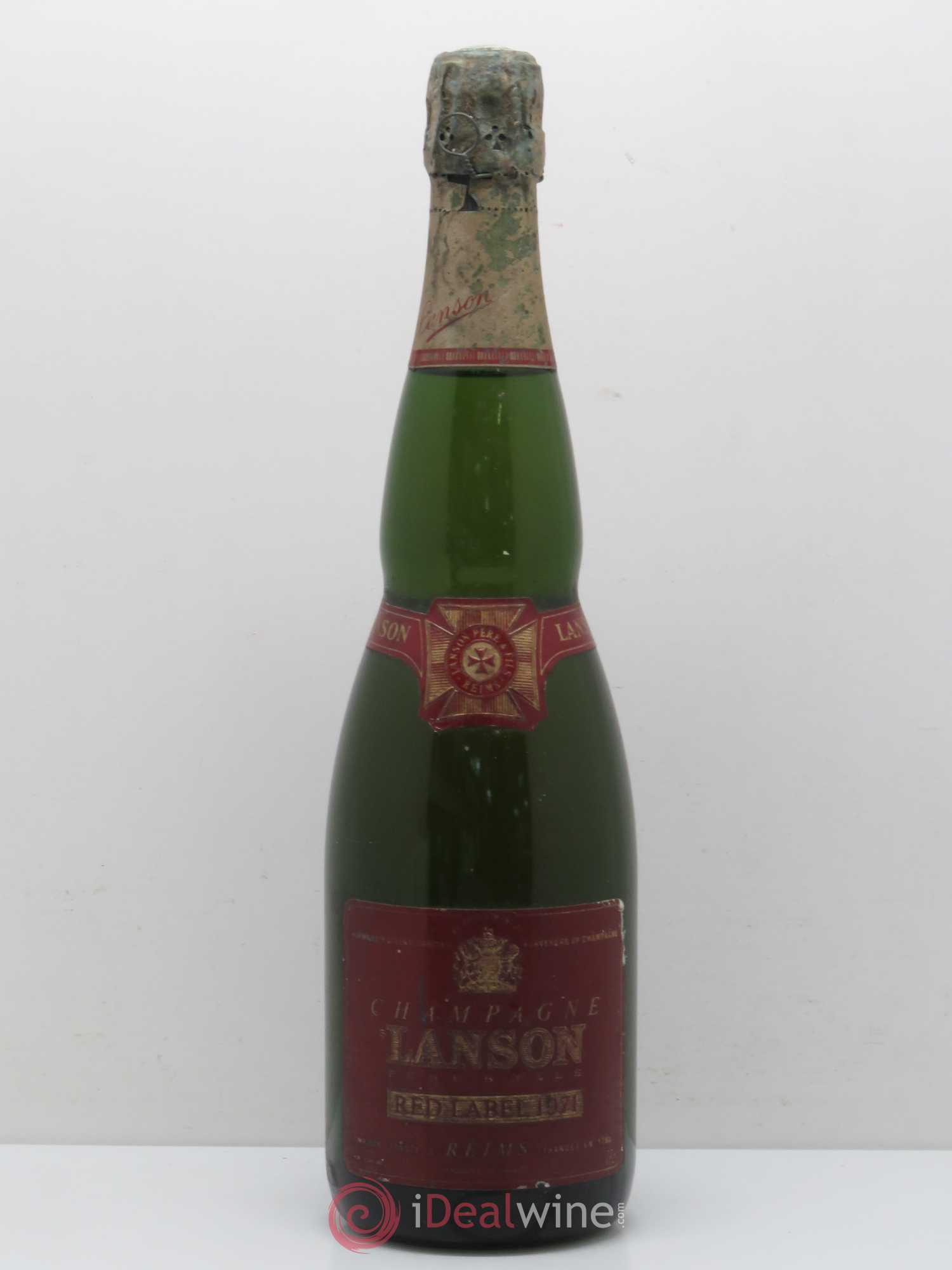 ランソン　シャンパン　レッドラベル1975 Lanson Père & Fils Reims Red Label 1975 Vintage Champagne