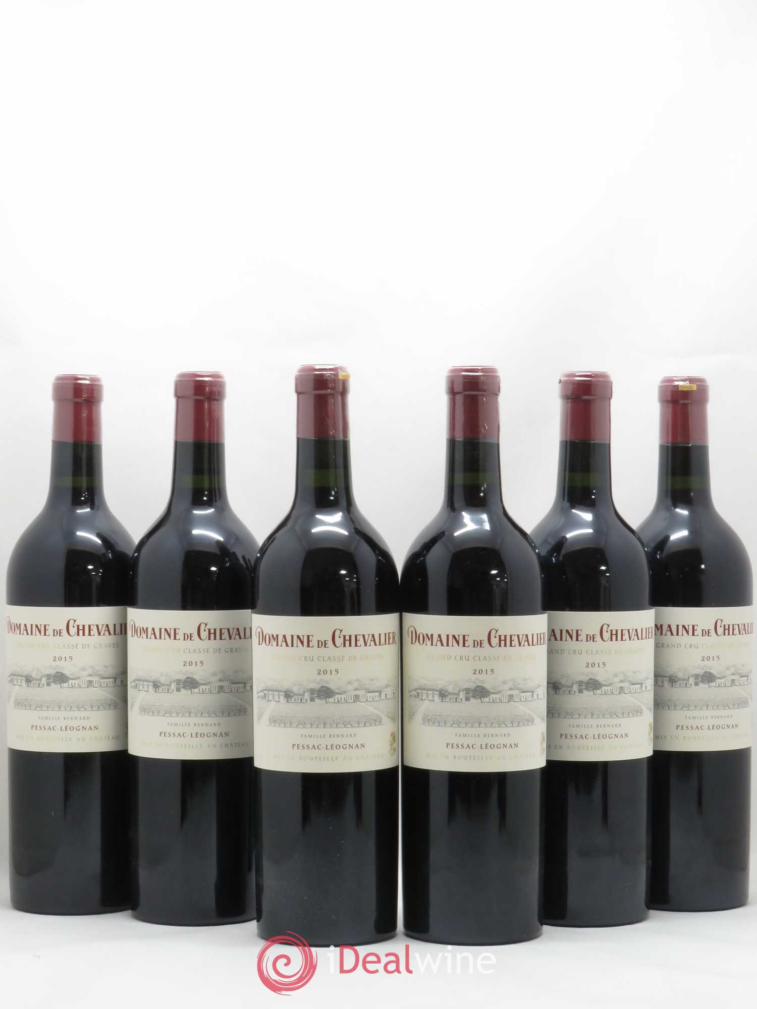 Domaine de Chevalier Cru Classé de Graves 2015 - Lot de 6 bouteilles - 0