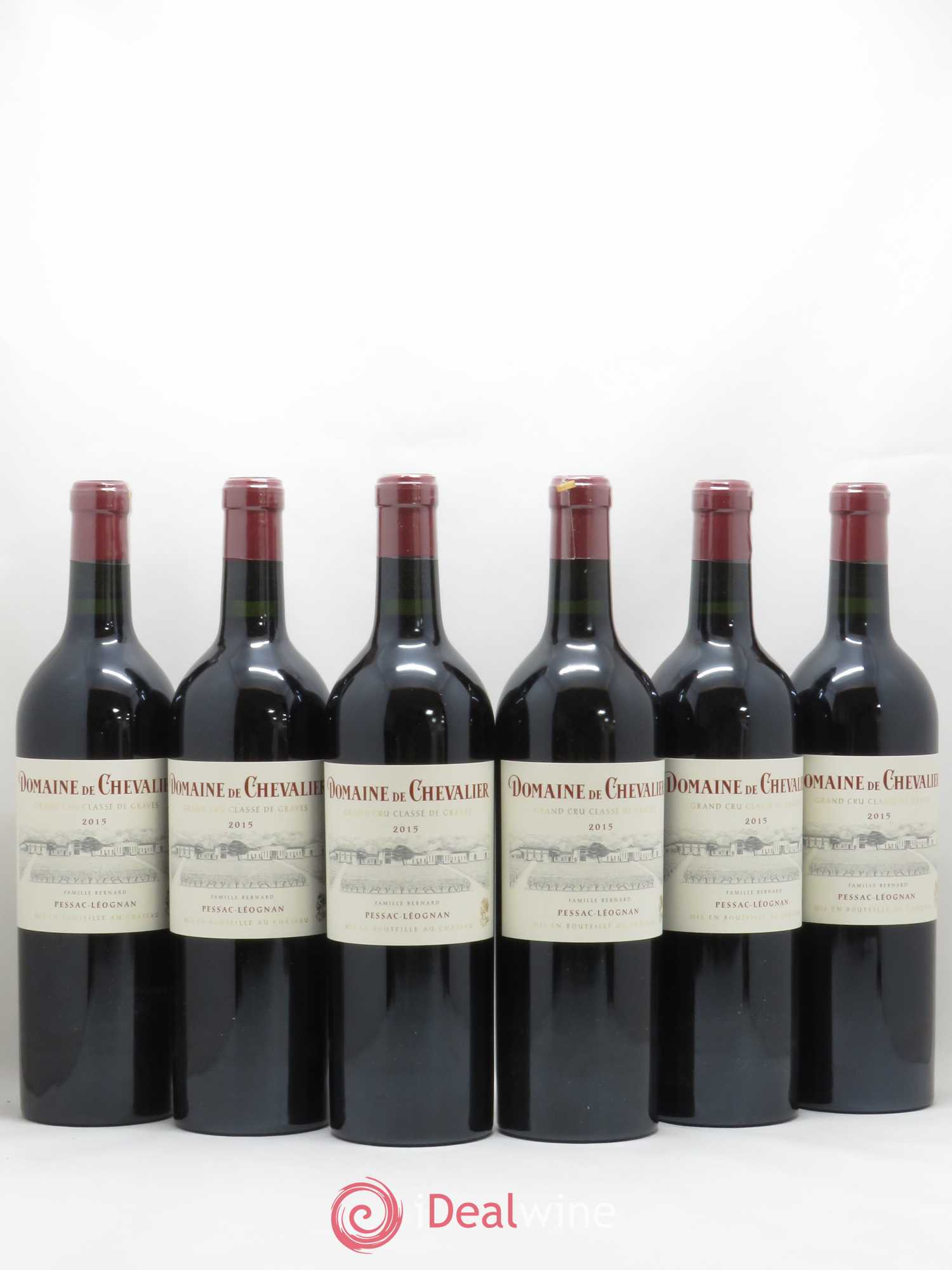 Domaine de Chevalier Cru Classé de Graves 2015 - Lot de 6 bouteilles - 0