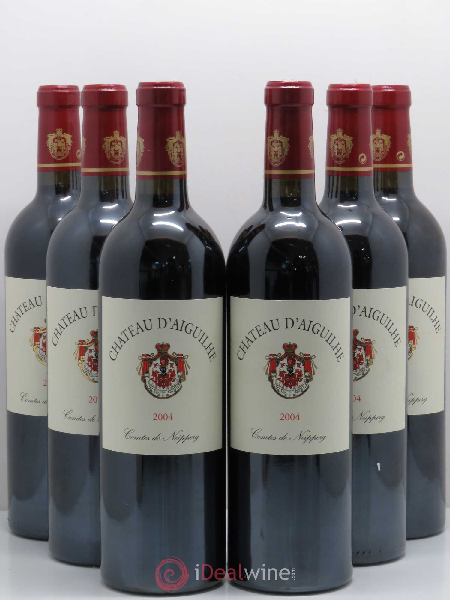 Château d' Aiguilhe 2004 - Lot de 6 bouteilles - 0