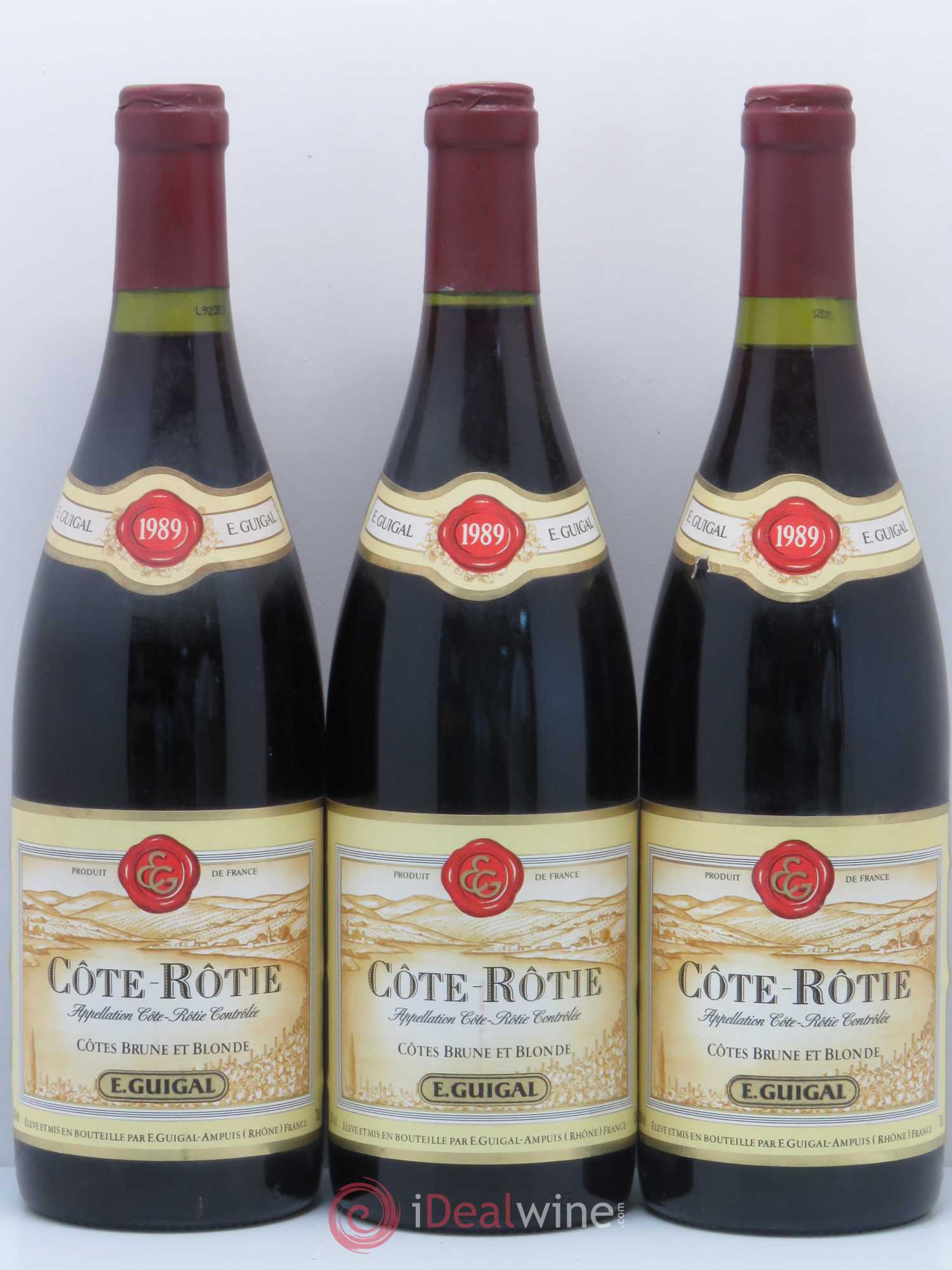 Côte-Rôtie Côtes Brune et Blonde Guigal 1989 - Lotto di 6 bottiglie - 2