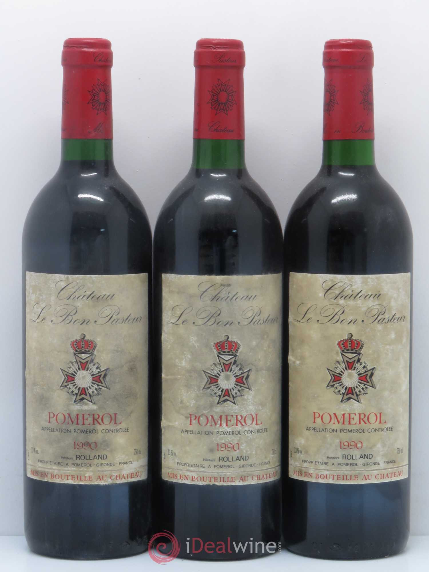 Château le Bon Pasteur 1990 - Lot de 6 bouteilles - 2