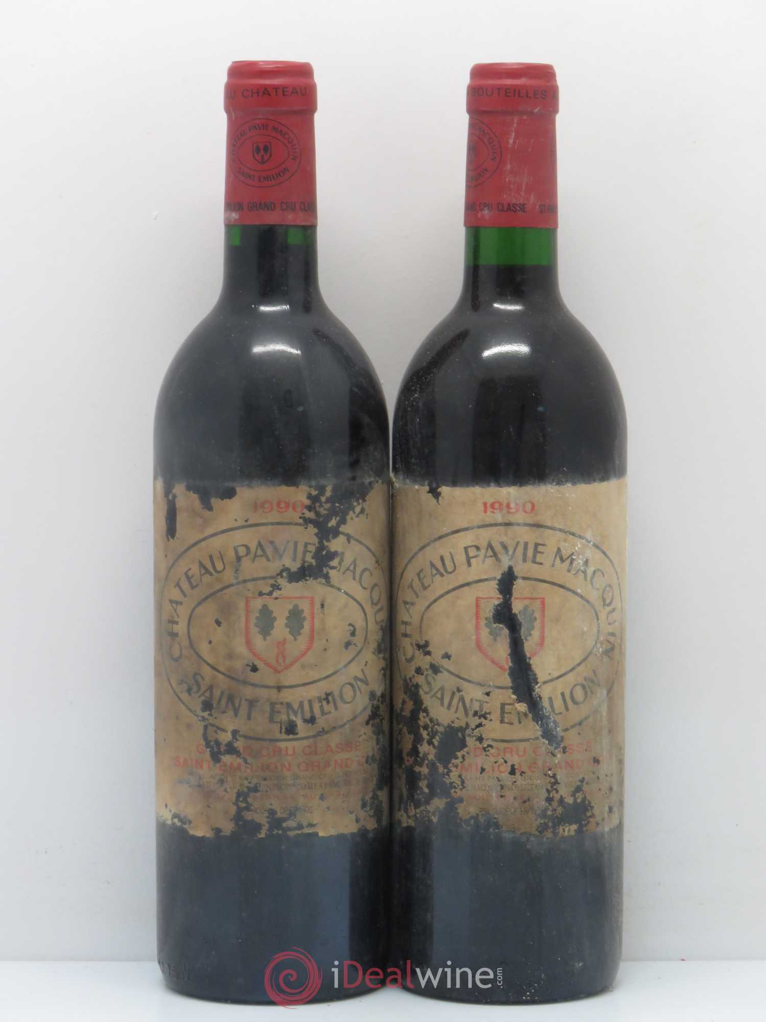 Château Pavie Macquin 1er Grand Cru Classé B 1990 - Lot de 5 bouteilles - 2