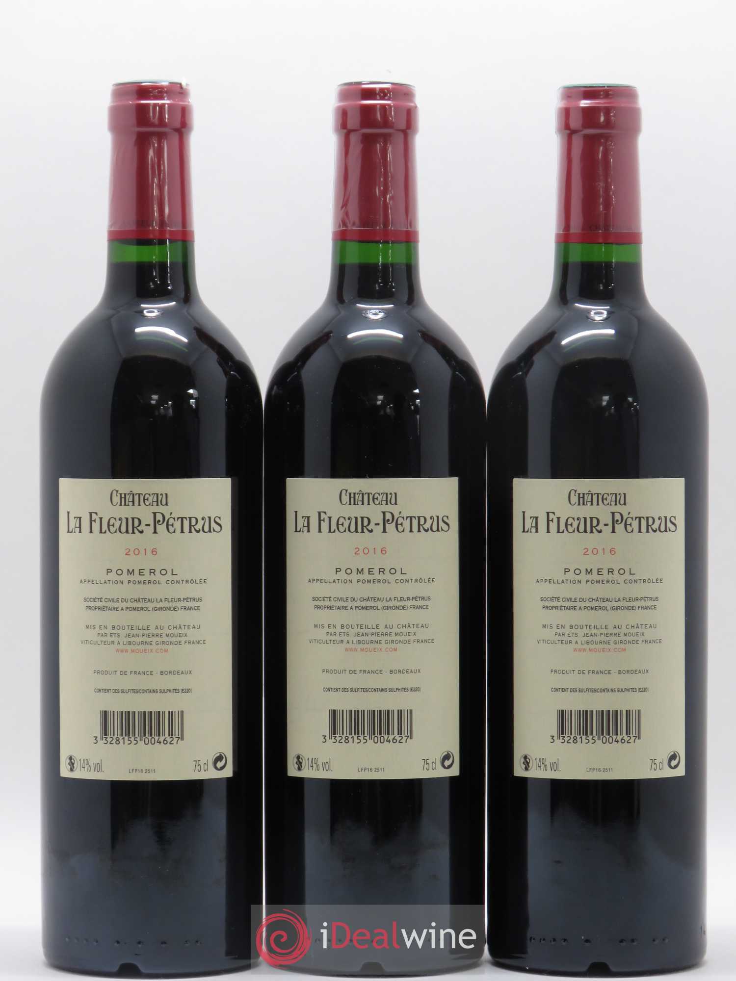 Château la Fleur Petrus 2016 - Lot de 3 bouteilles - 1