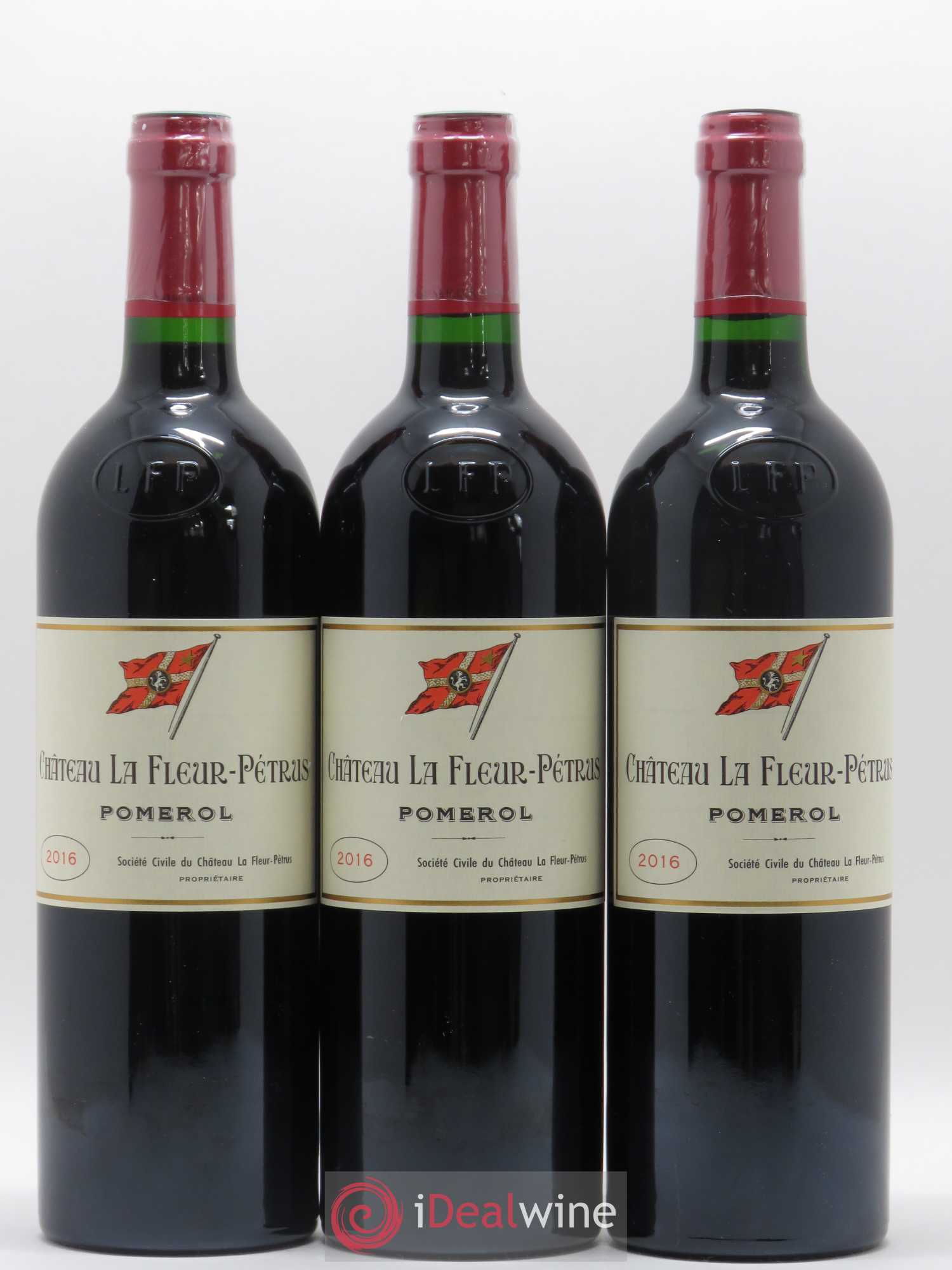Château la Fleur Petrus 2016 - Lot de 3 bouteilles - 0