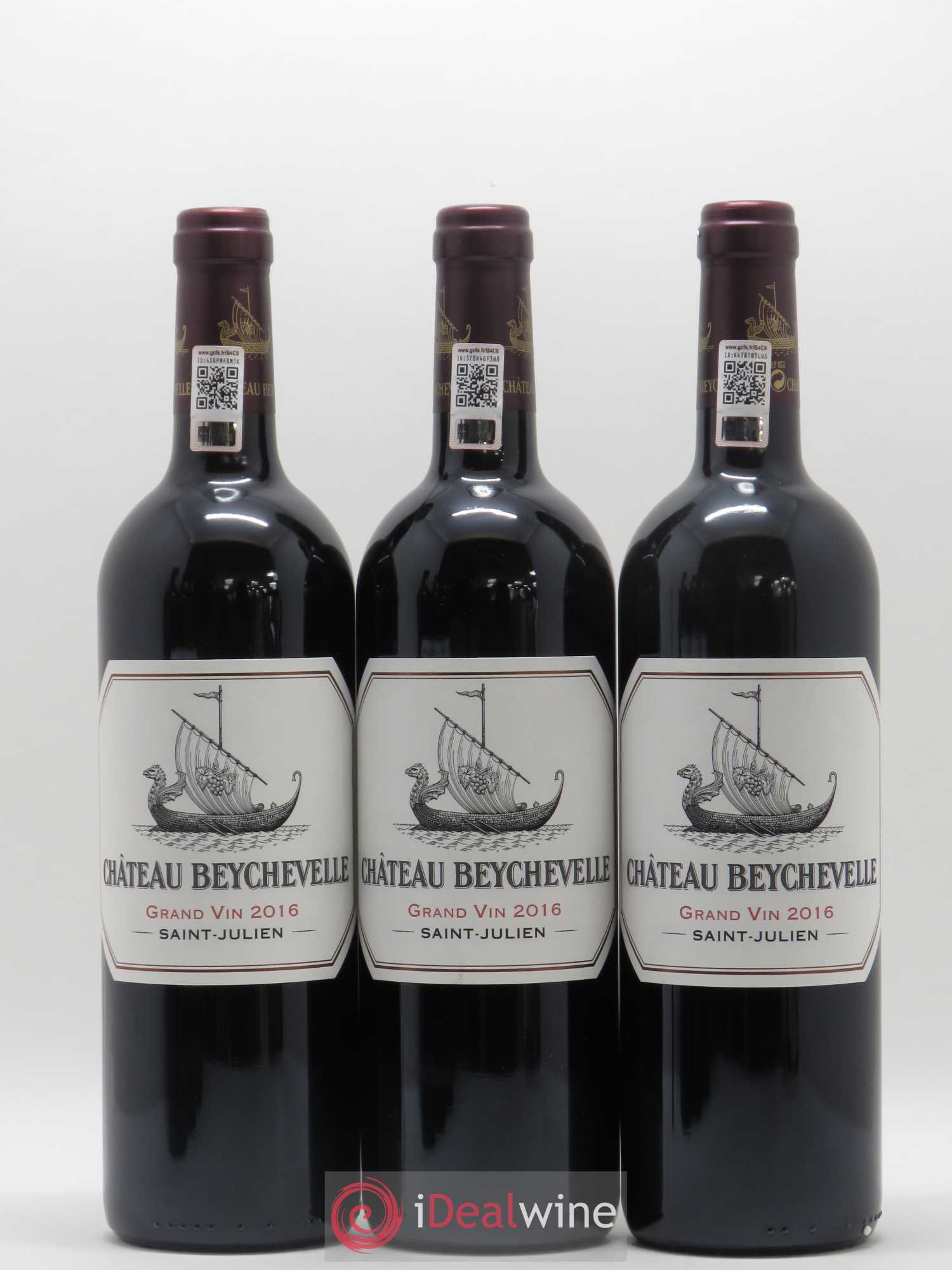 Château Beychevelle 4ème Grand Cru Classé 2016 - Lot de 6 bouteilles - 1