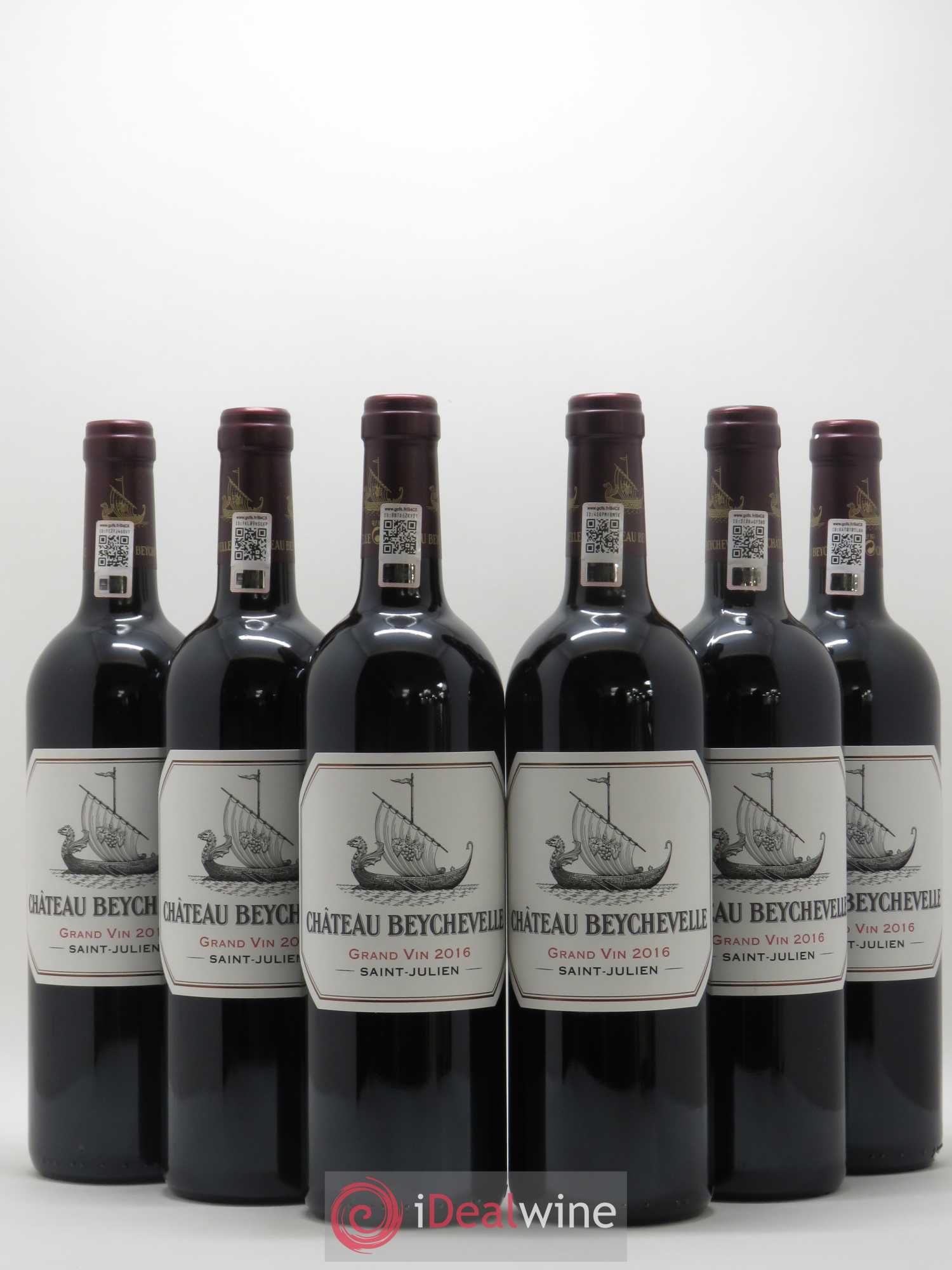 Château Beychevelle 4ème Grand Cru Classé 2016 - Lot de 6 bouteilles - 0