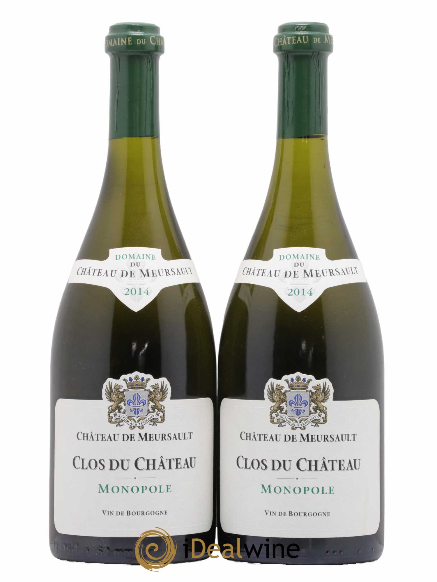 Bourgogne Clos du Château Château de Meursault 2014 - Lot de 2 bouteilles - 0