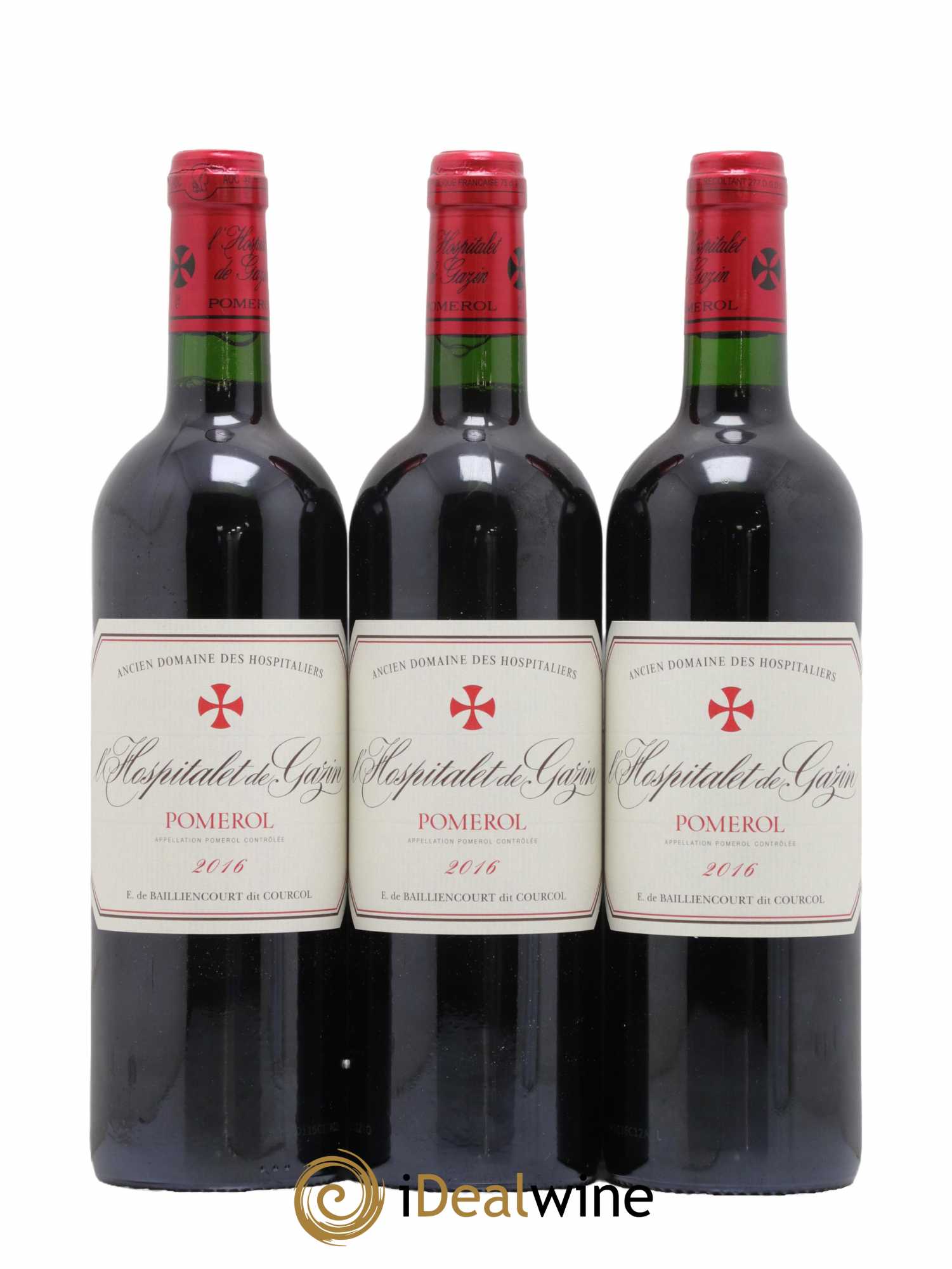 L'Hospitalet de Gazin Second Vin 2016 - Lot de 3 bouteilles - 0