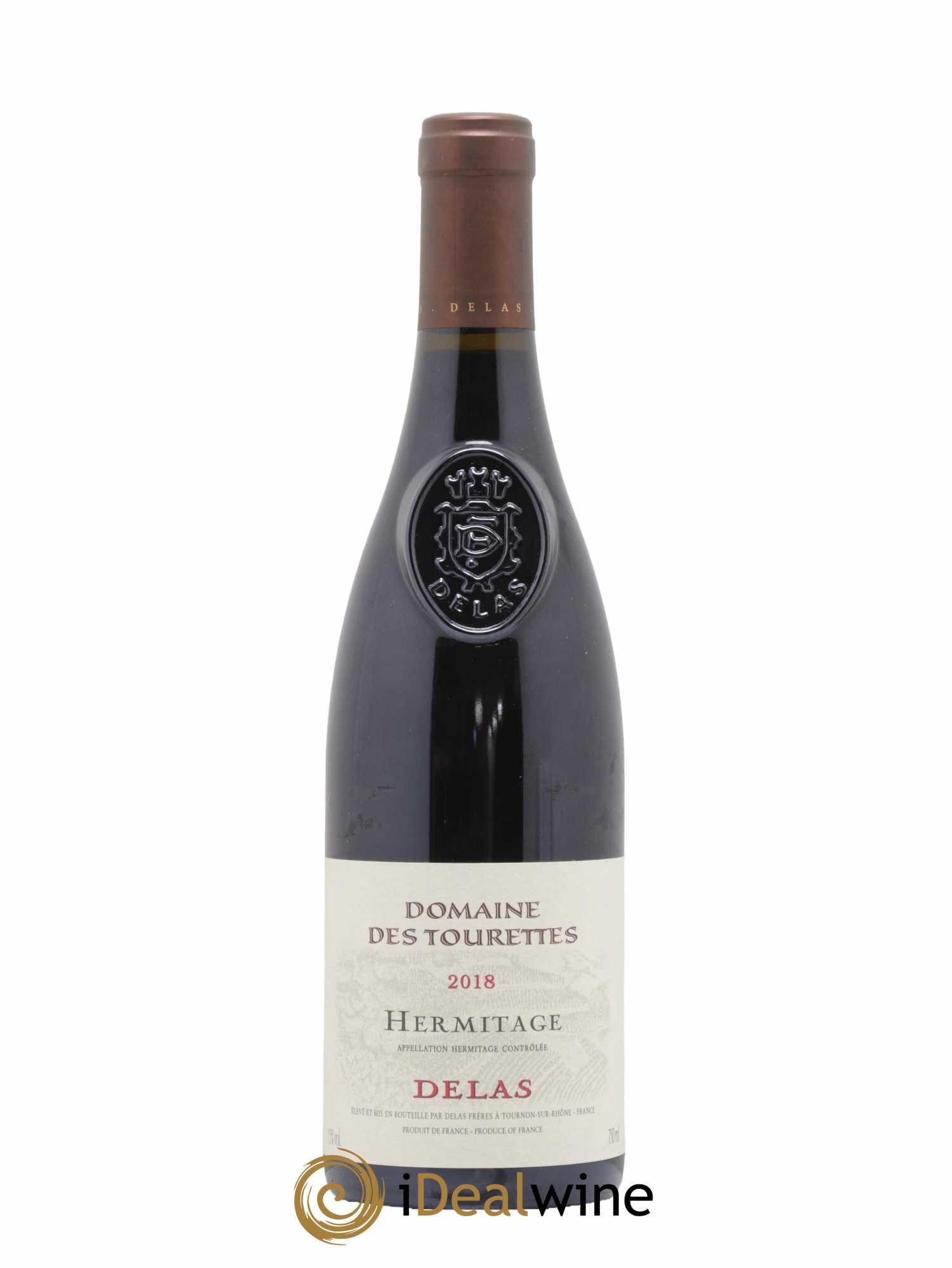 Hermitage Domaine des Tourettes Delas Frères 2018 - Lot de 1 bouteille - 0