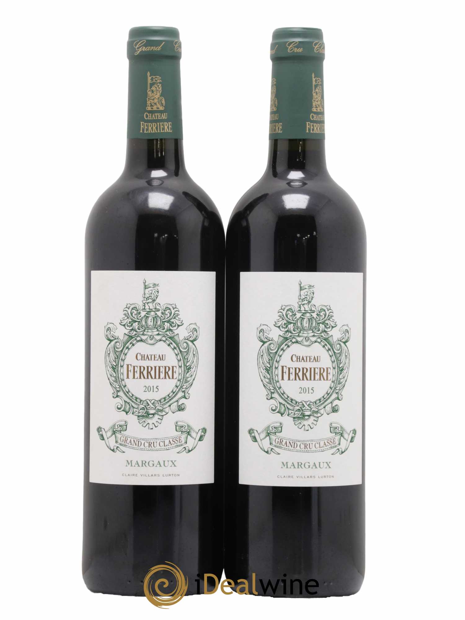 Château Ferrière 3ème Grand Cru Classé 2015 - Lot de 2 bouteilles - 0