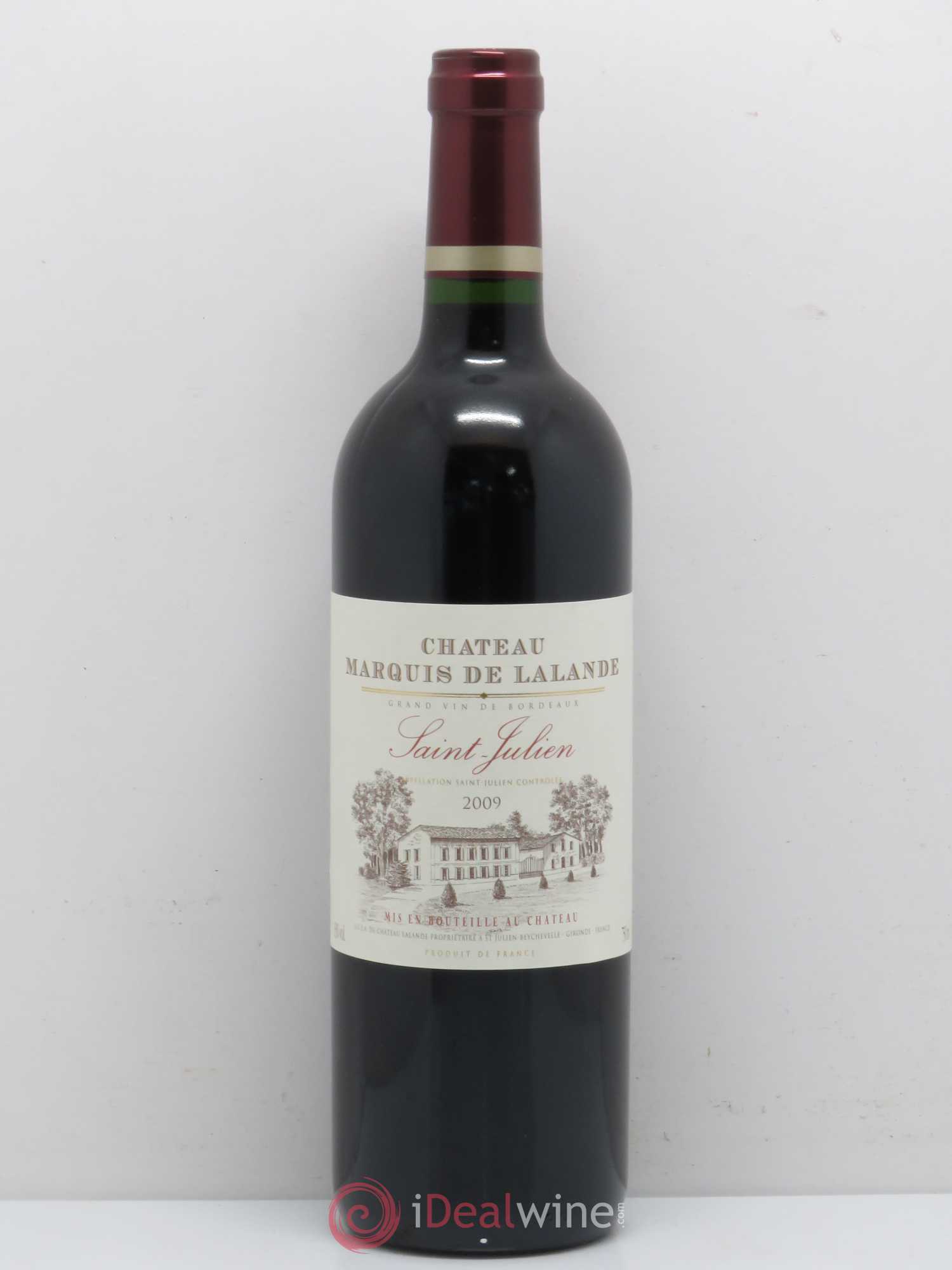 Saint-Julien Marquis de Lalande (sans prix de réserve) 2009 - Posten von 1 Flasche - 0