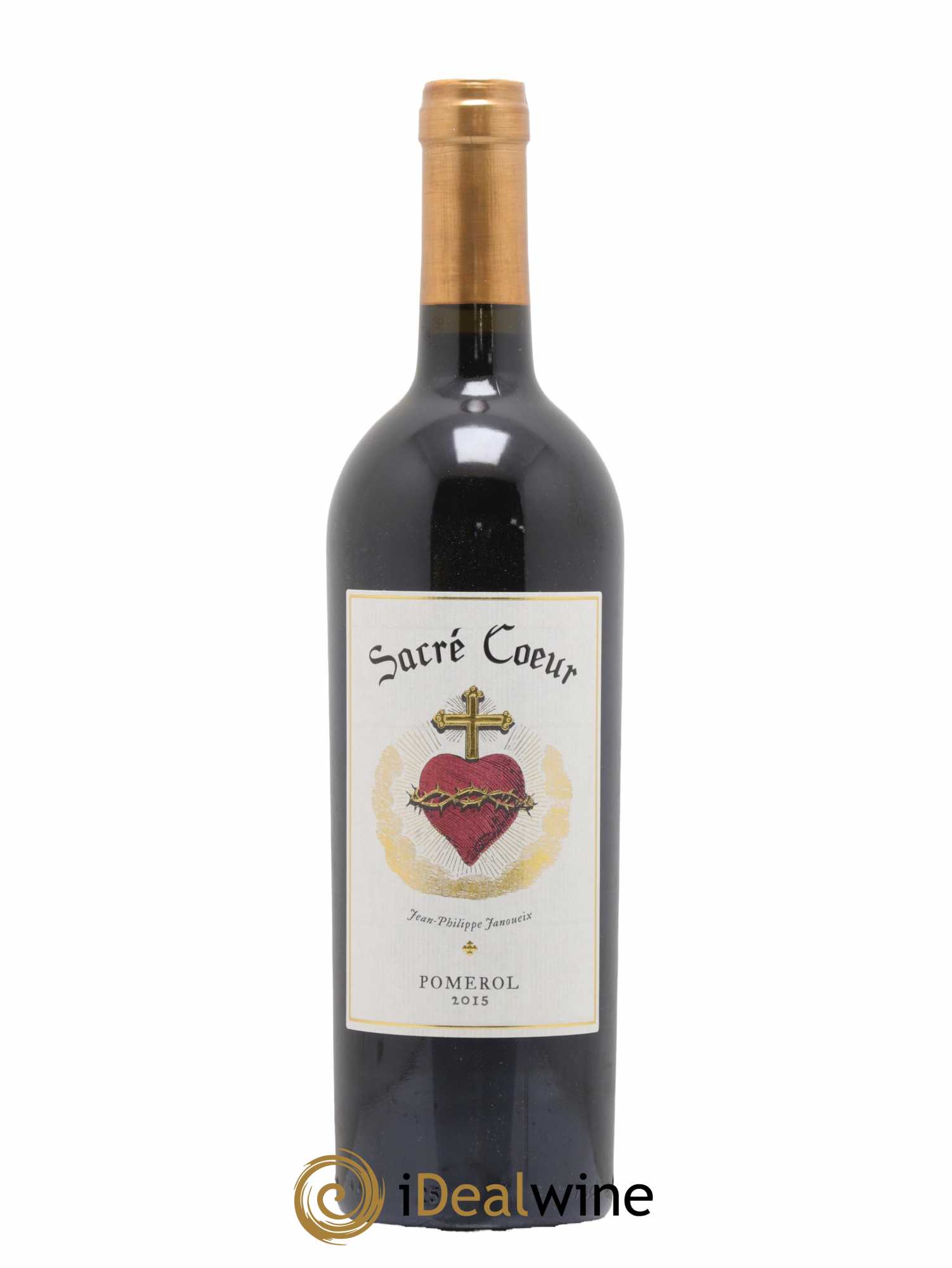 Pomerol Sacré Coeur Domaine Jean-Philippe Janoueix 2015 - Lot de 1 bouteille - 0