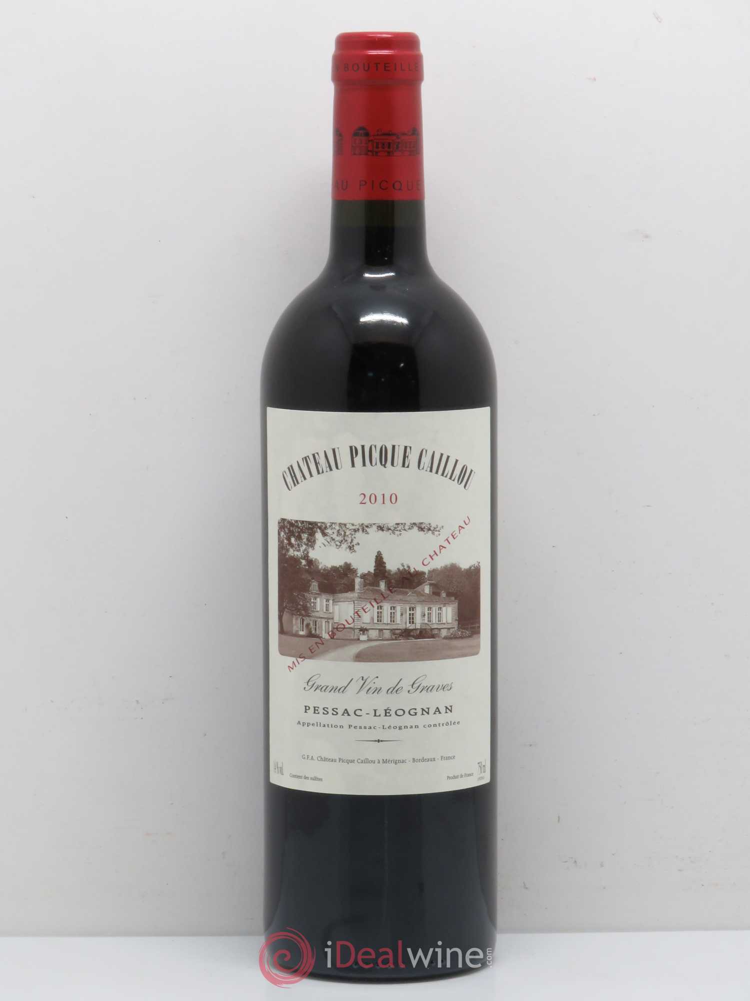 Château Picque Caillou 2010 - Lot de 1 bouteille - 0