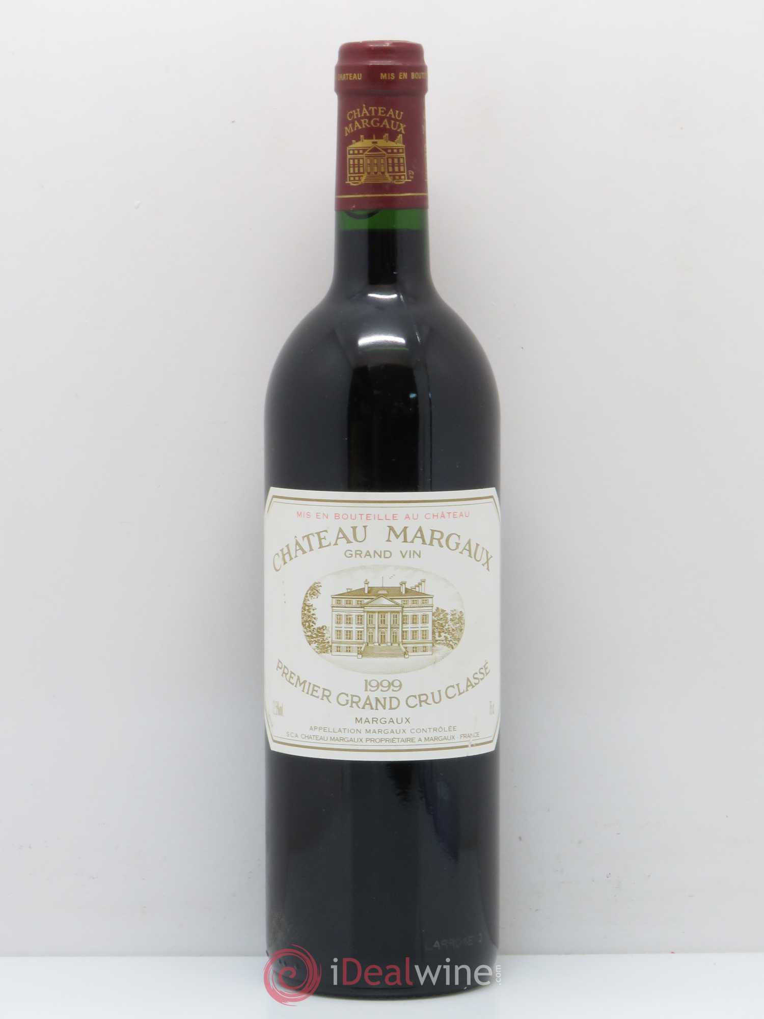 Château Margaux 1er Grand Cru Classé 1999 - Lot de 1 bouteille - 0