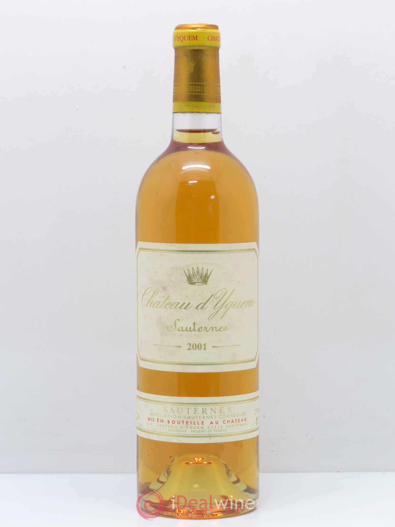 Château d' Yquem 1er Cru Classé Supérieur 2001 - Lotto di 1 bottiglia - 0