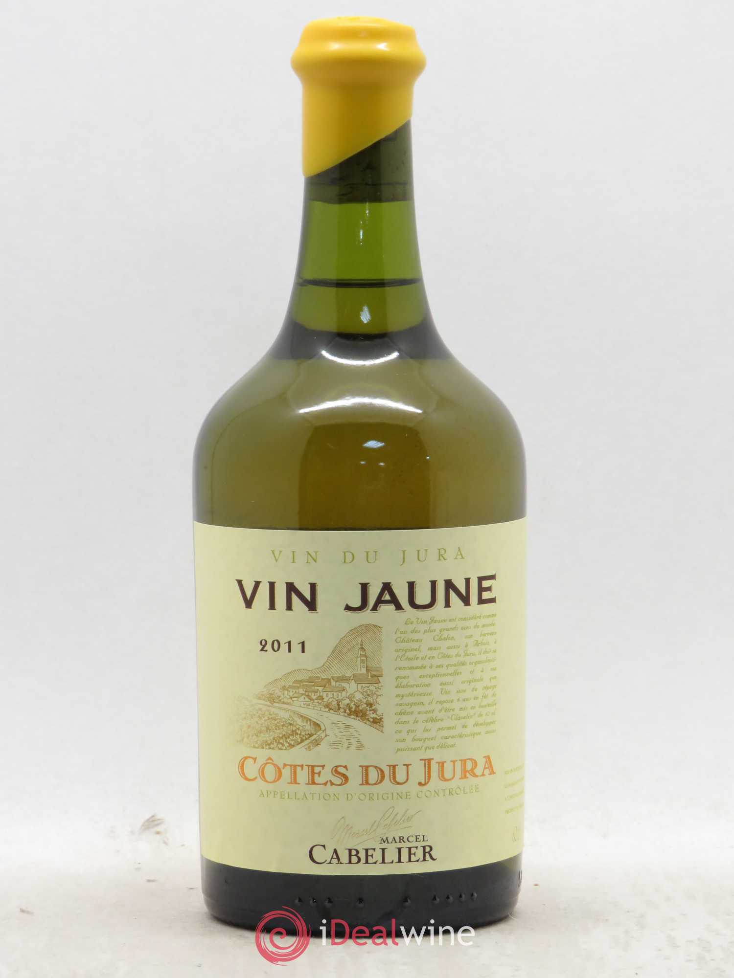 Côtes du Jura Vin Jaune Domaine Marcel Cabelier (sans prix de réserve) 2011 - Lot de 1 bouteille - 0