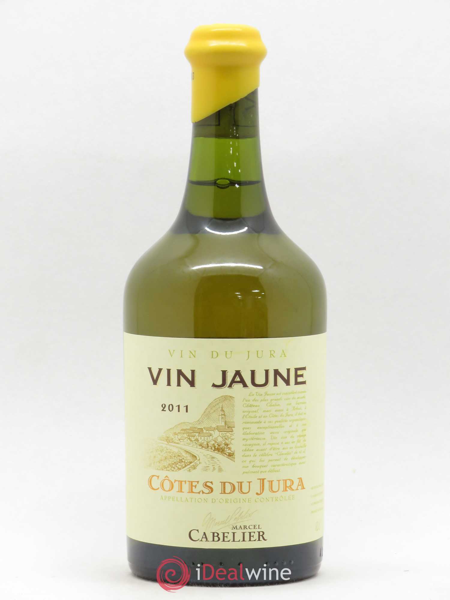 Côtes du Jura Vin Jaune Marcel Cabelier (sans prix de réserve) 2011 - Posten von 1 Flasche - 0
