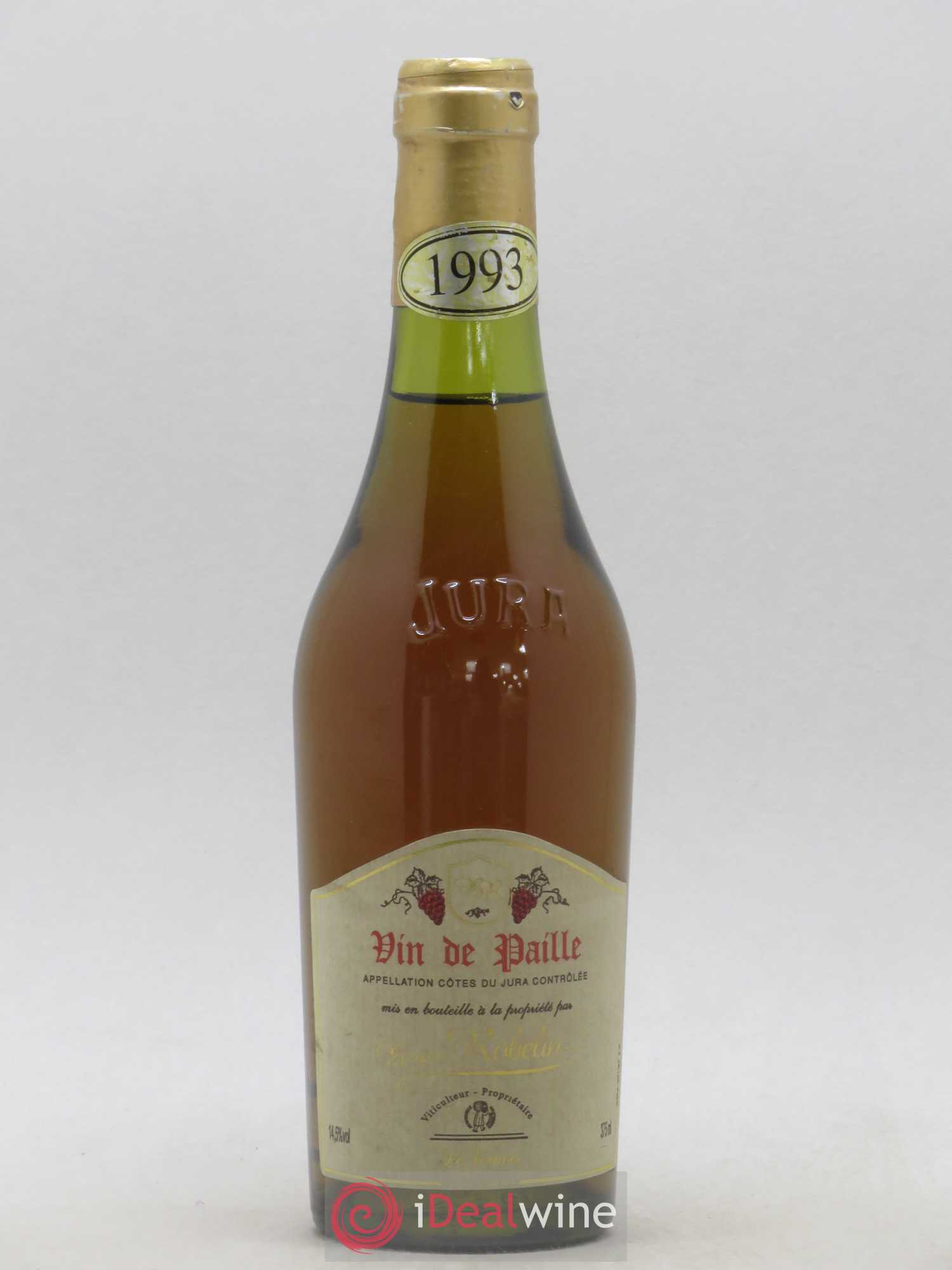 Arbois Vin de Paille Bruno Robelin (sans prix de réserve) 1993 - Lotto di 1 mezza bottiglia - 0