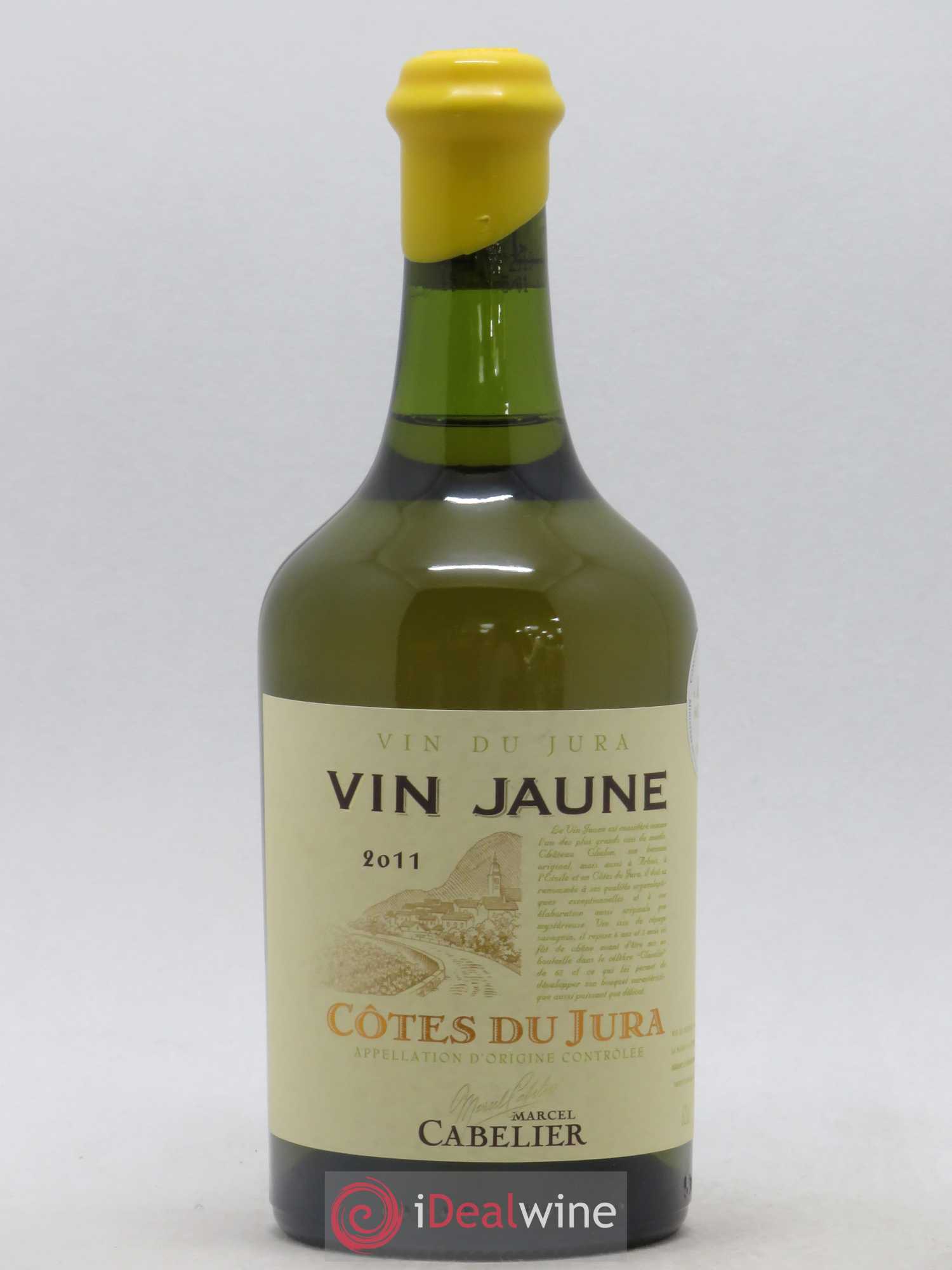 Côtes du Jura Vin Jaune Marcel Cabelier (sans prix de réserve) 2011 - Posten von 1 Flasche - 0