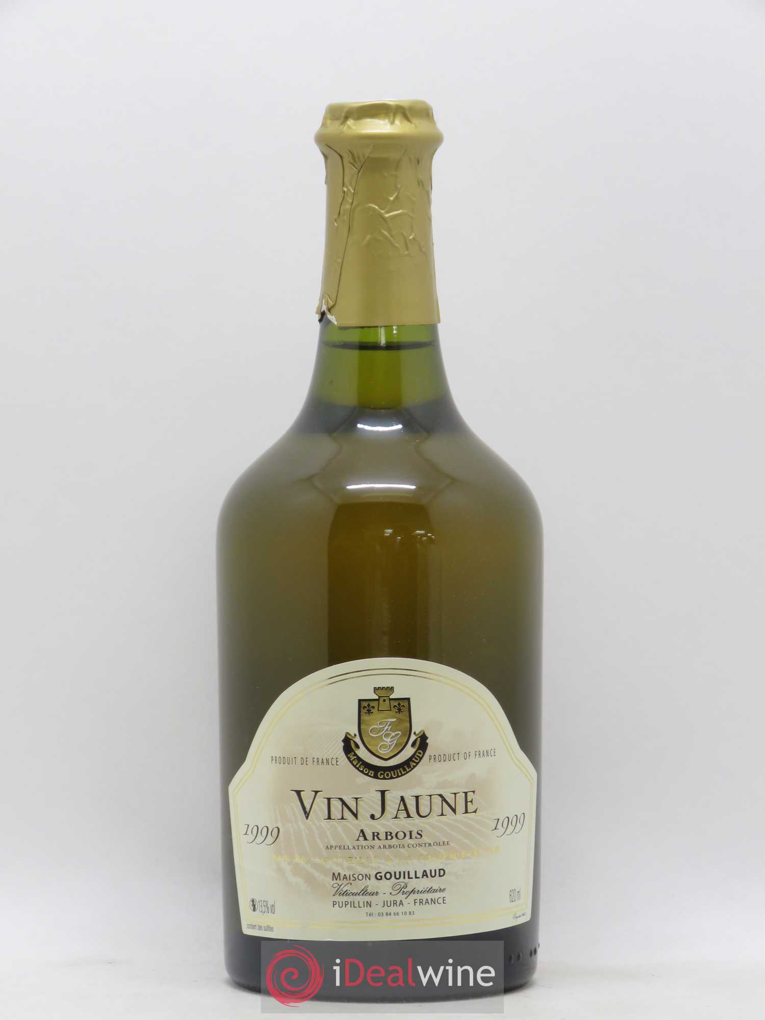 Arbois Vin Jaune Domaine Gouillaud (sans prix de réserve) 1999 - Posten von 1 Flasche - 0