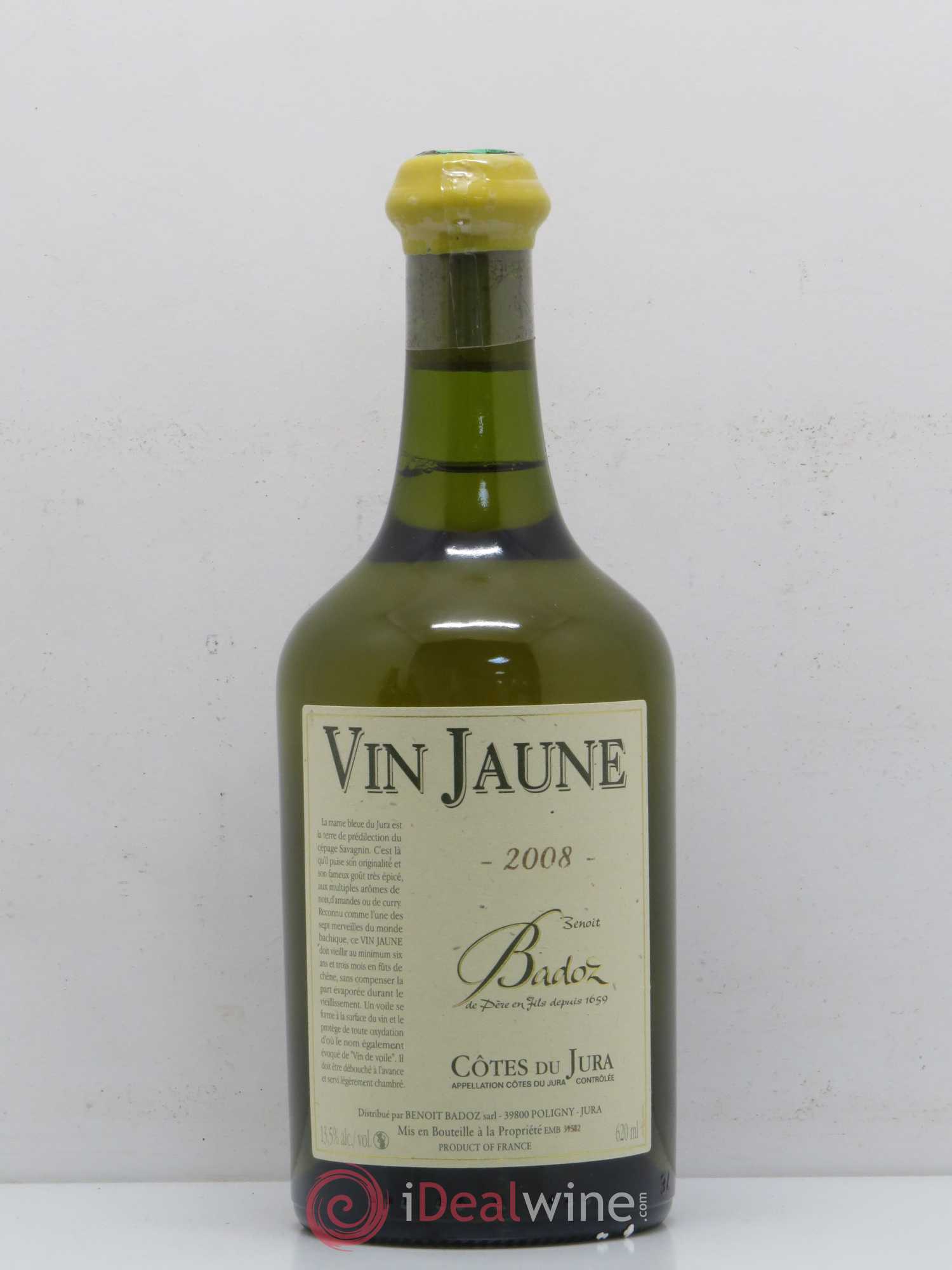 Arbois Vin Jaune Domaine Badoz 2008 - Posten von 1 Flasche - 0