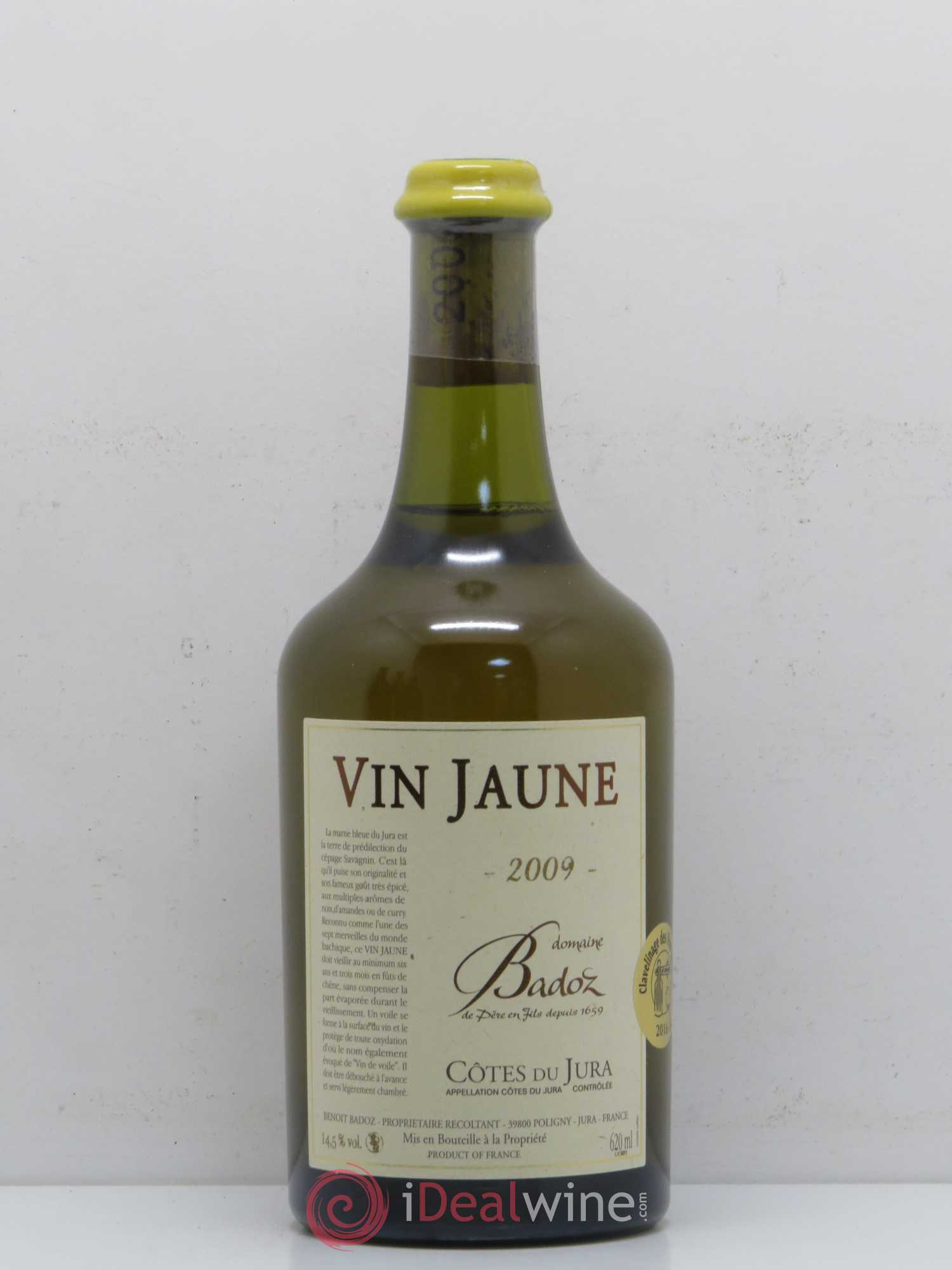 Arbois Vin Jaune Domaine Badoz (sans prix de réserve) 2009 - Posten von 1 Flasche - 0