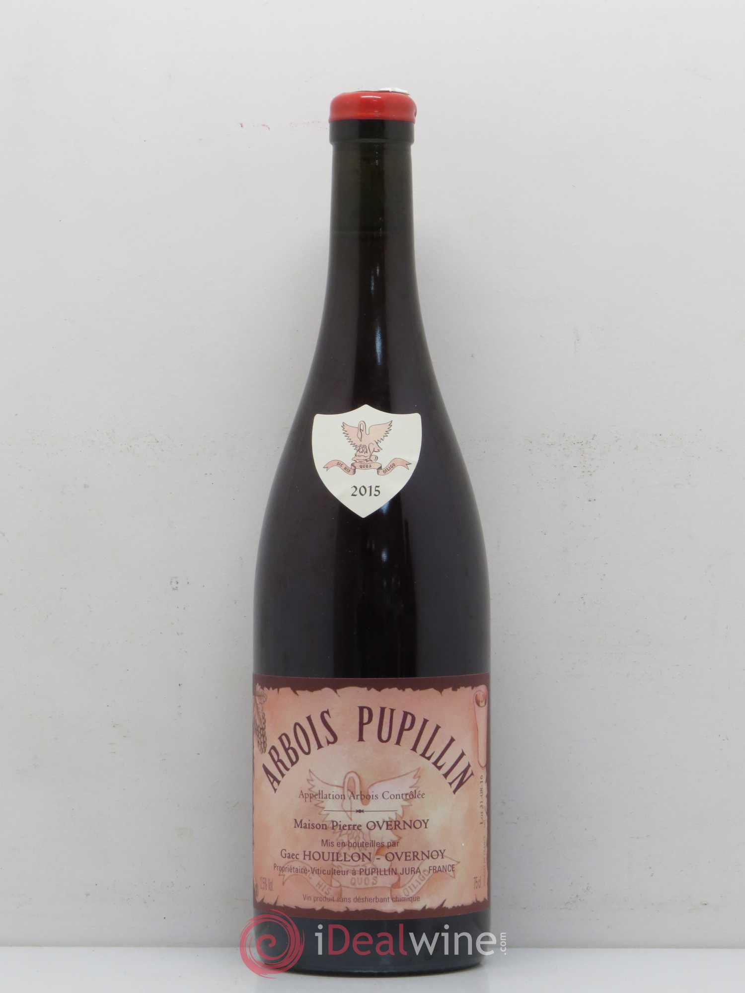 Arbois-Pupillin Poulsard (cire rouge) Overnoy-Houillon (Domaine) Ploussard 2015 - Lot of 1 bottle - 0